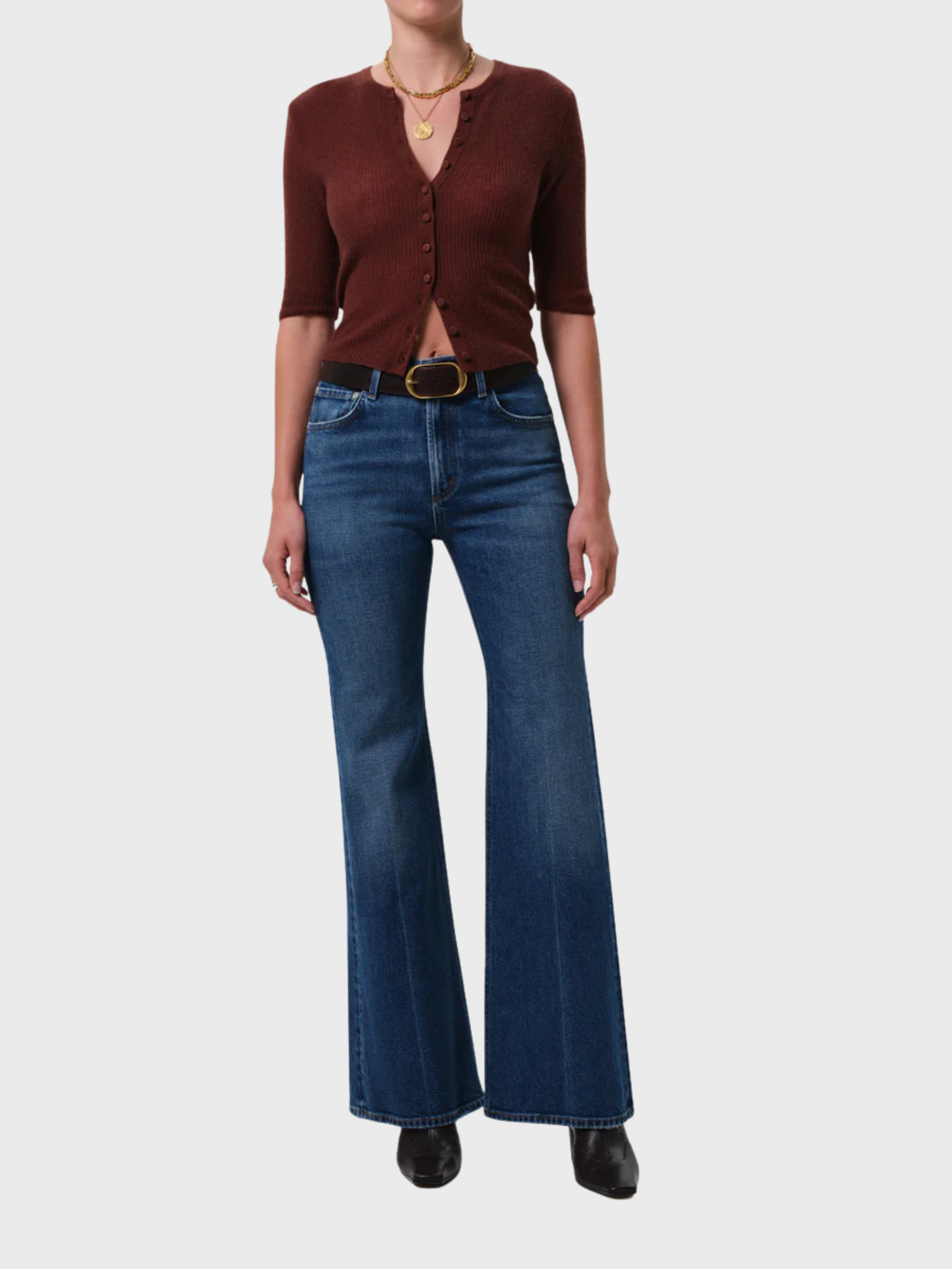COH Kimberly 70s Flare Denim Jeans Cruise-Denim-West of Woodward Boutique-Vancouver-Canada