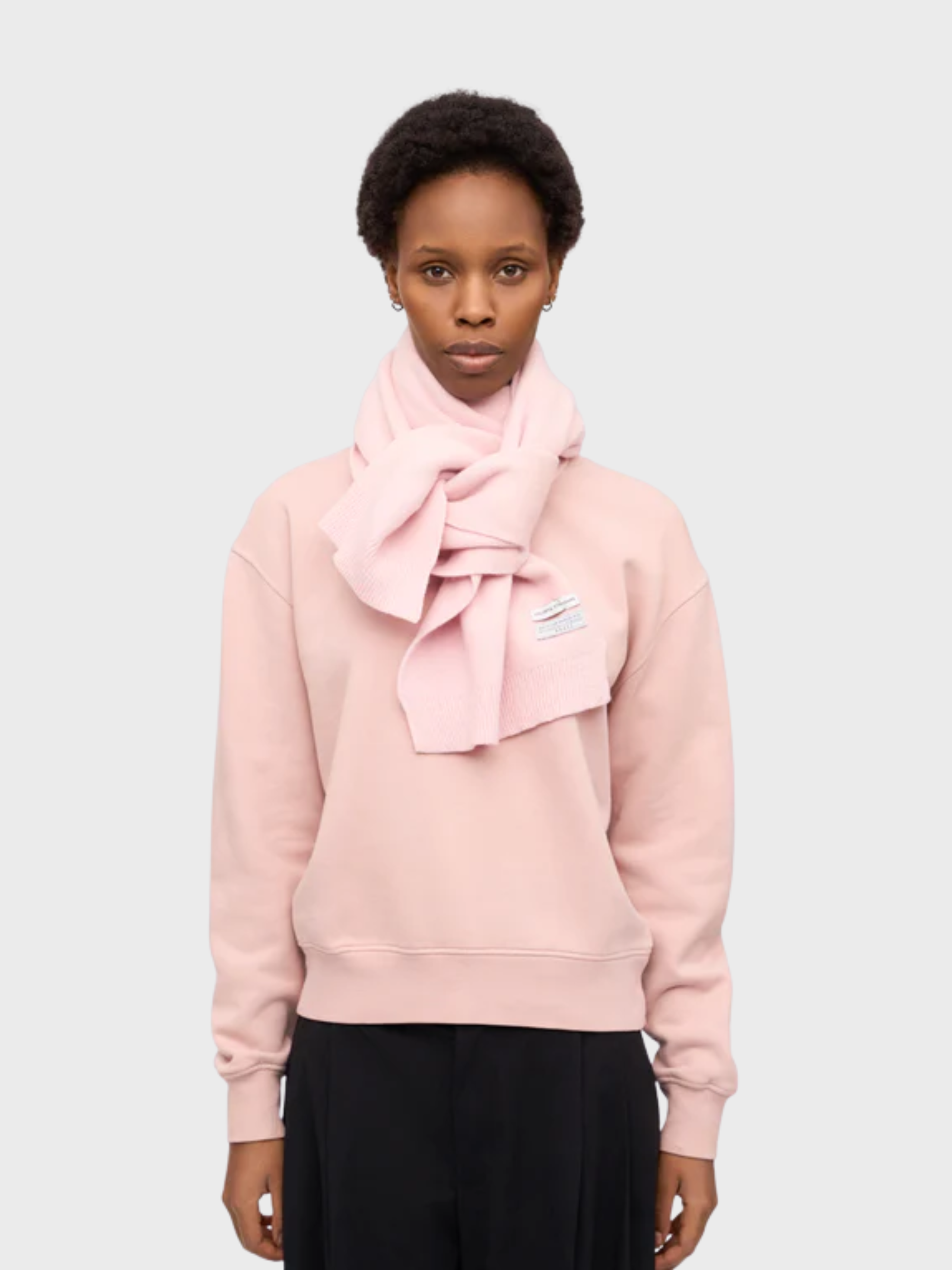 Colorful Standard Merino Wool Scarf Faded Pink-Accessories-West of Woodward Boutique-Vancouver-Canada