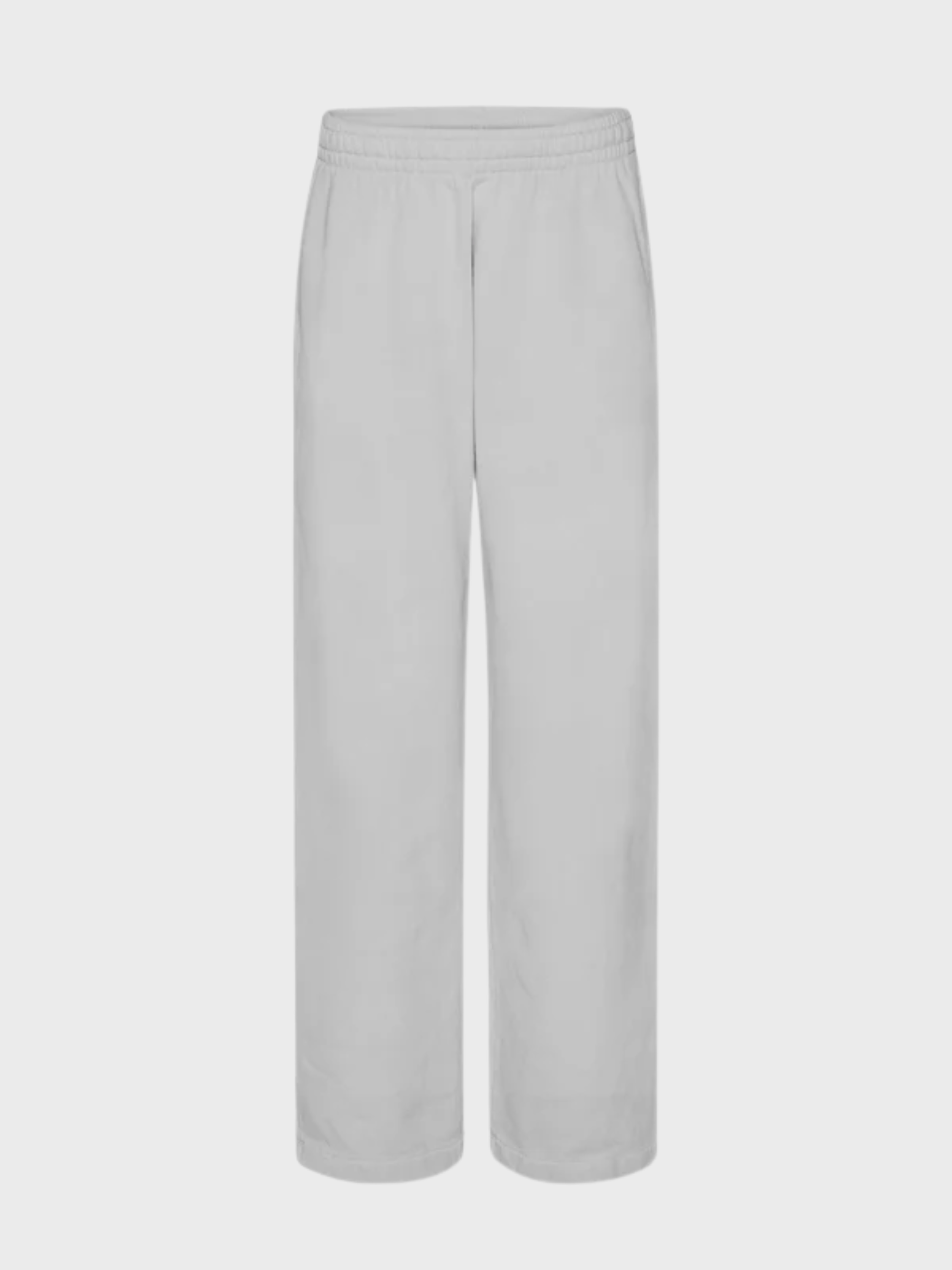 Colorful Standard Straight Leg Sweatpants Faded Grey-Sweatshirts-West of Woodward Boutique-Vancouver-Canada