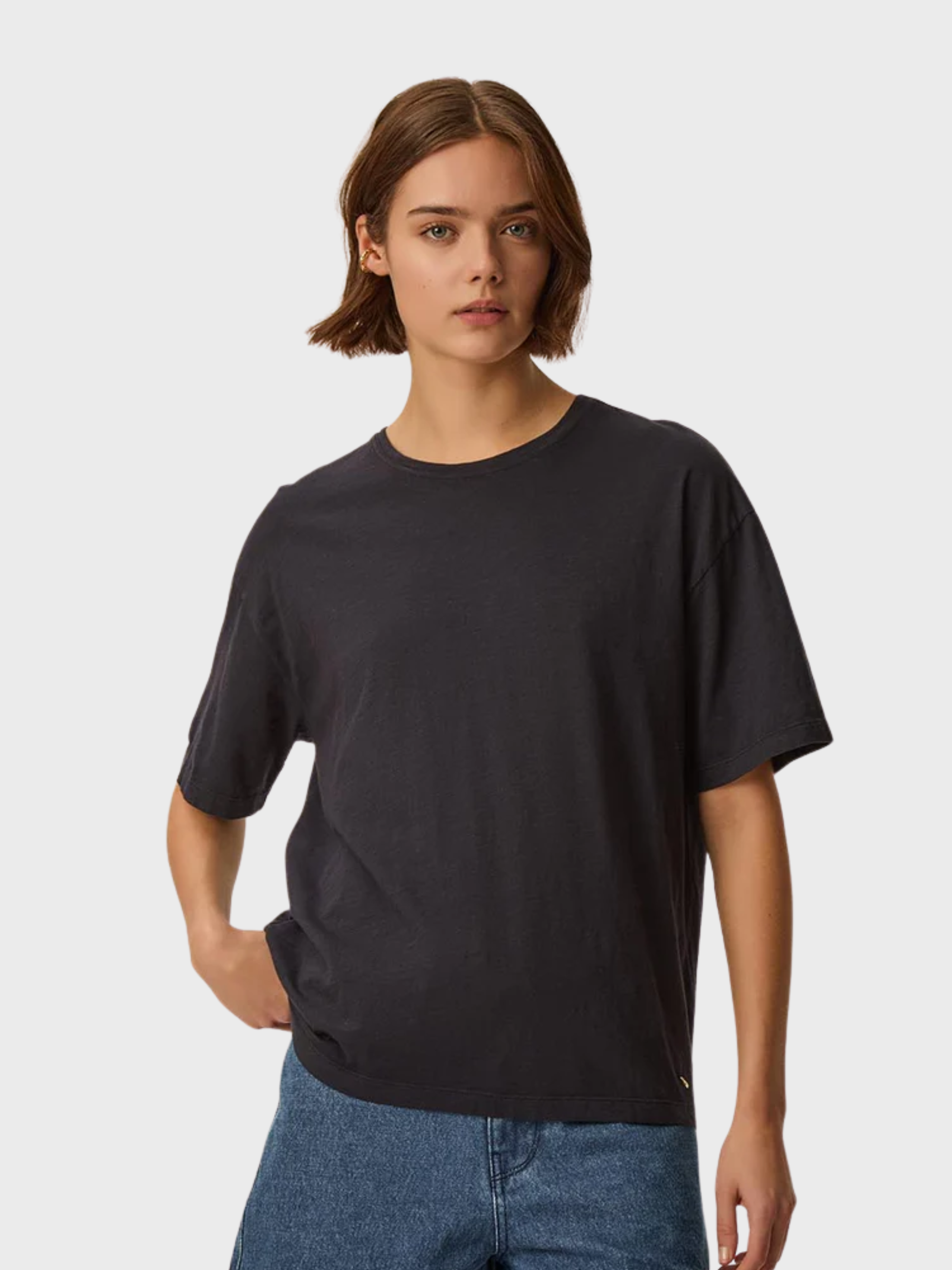 Des Petits Hauts Zaela Tee Marine-T-Shirts-West of Woodward Boutique-Vancouver-Canada