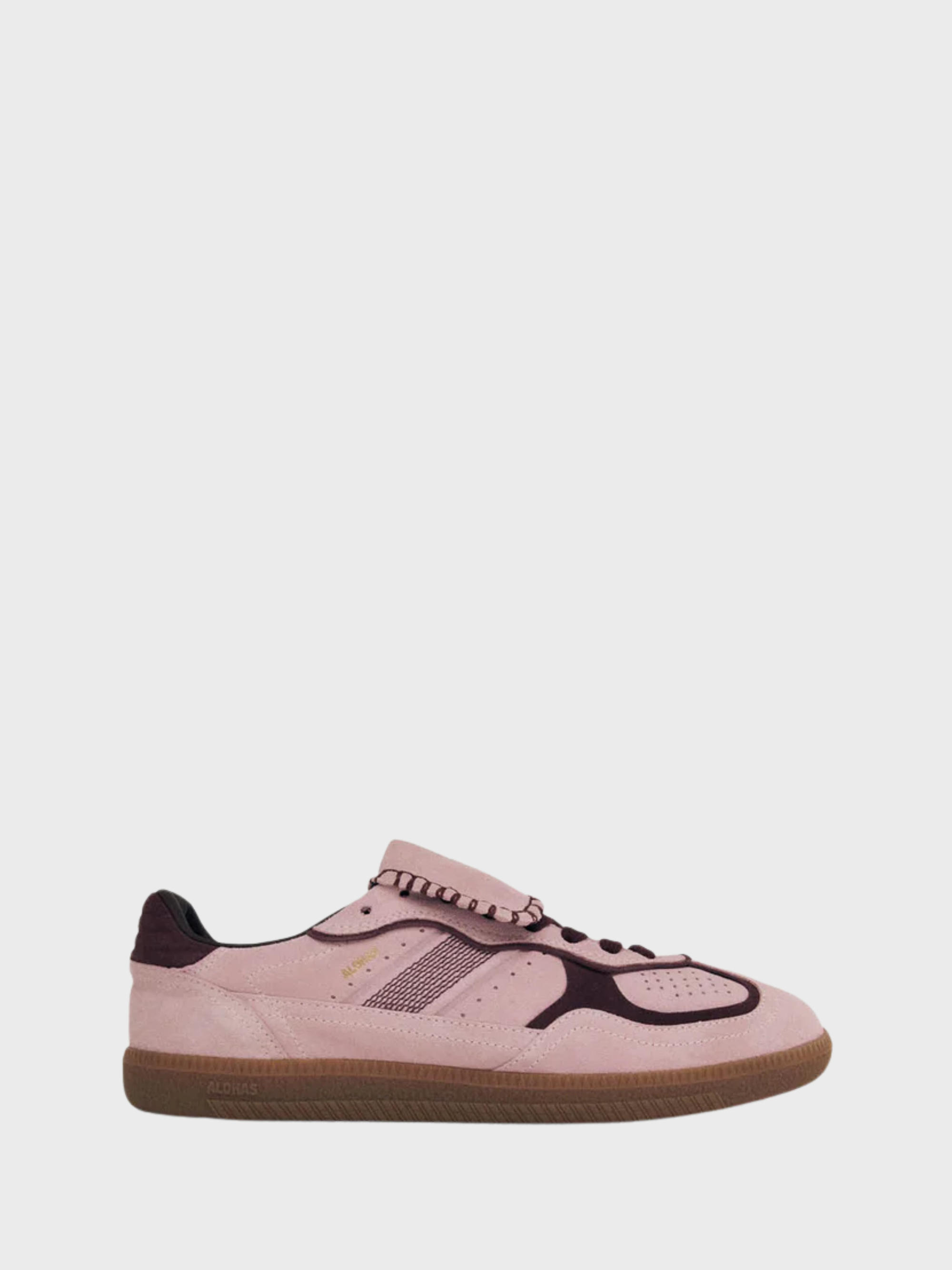 ALOHAS Tb. 490 Club Suede Pink Leather Sneakers-Sneakers-West of Woodward Boutique-Vancouver-Canada