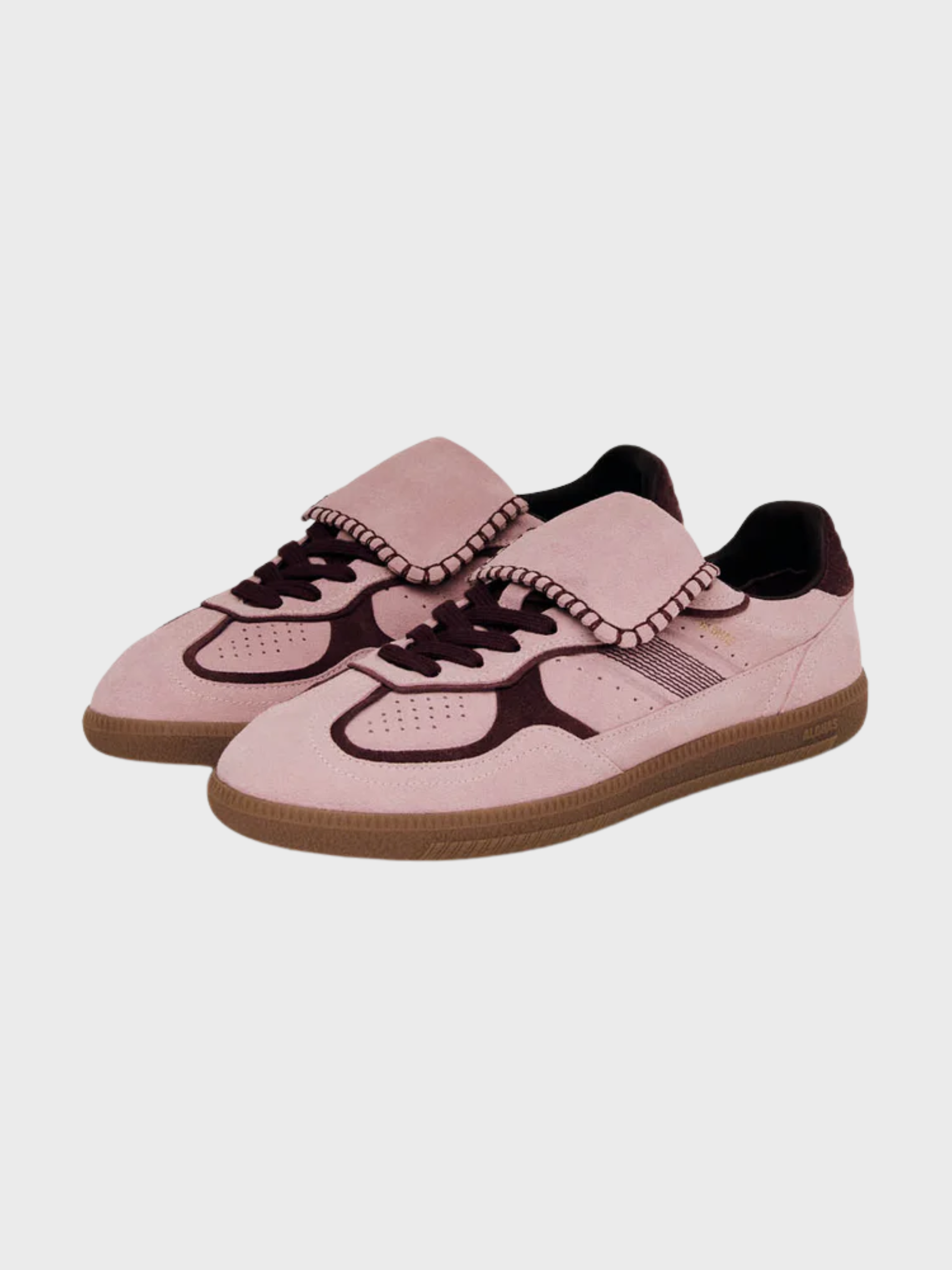 ALOHAS Tb. 490 Club Suede Pink Leather Sneakers-Sneakers-West of Woodward Boutique-Vancouver-Canada