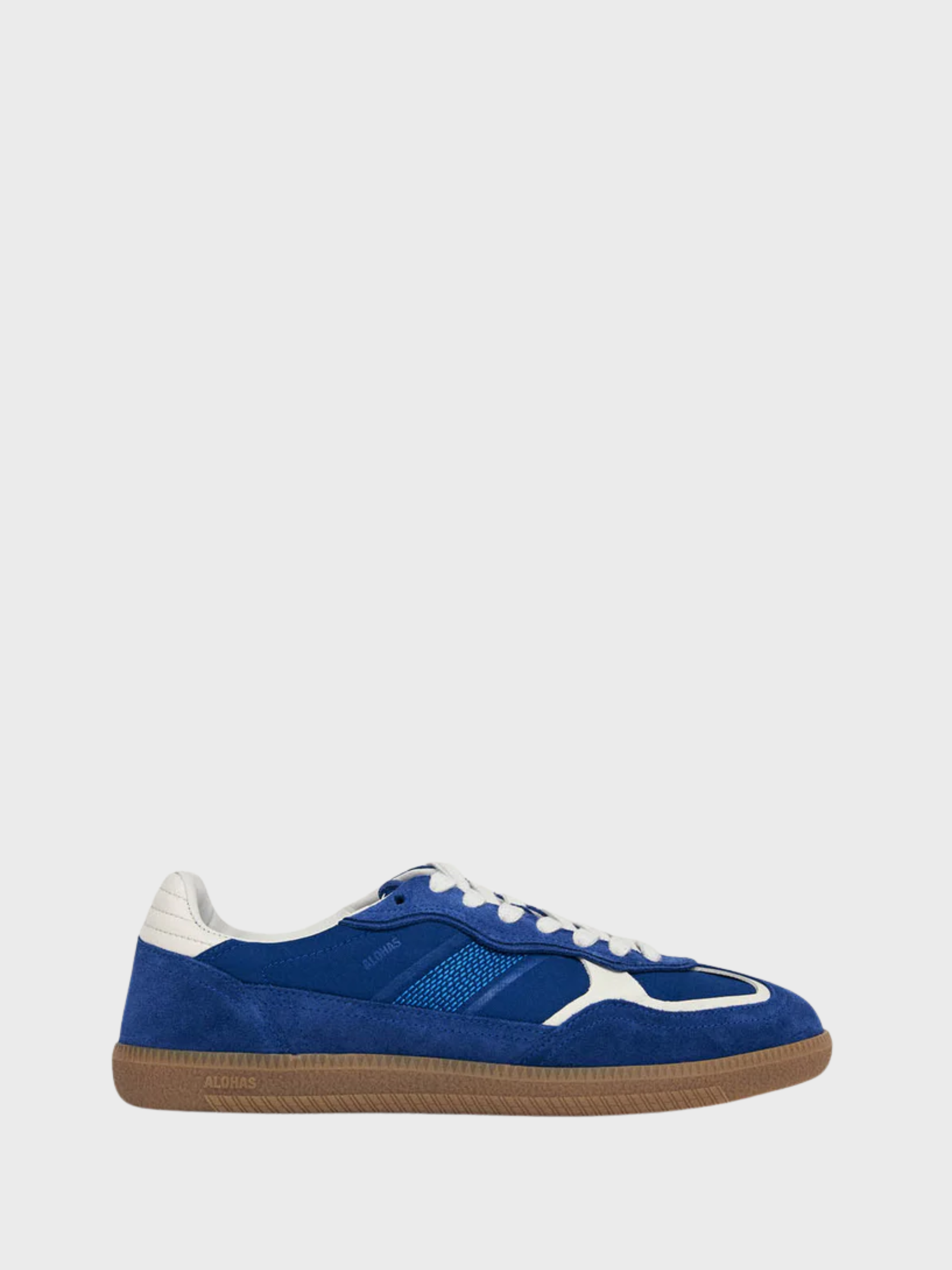 ALOHAS Tb. 490 Rife Sheen Blue Leather Sneakers-Sneakers-West of Woodward Boutique-Vancouver-Canada