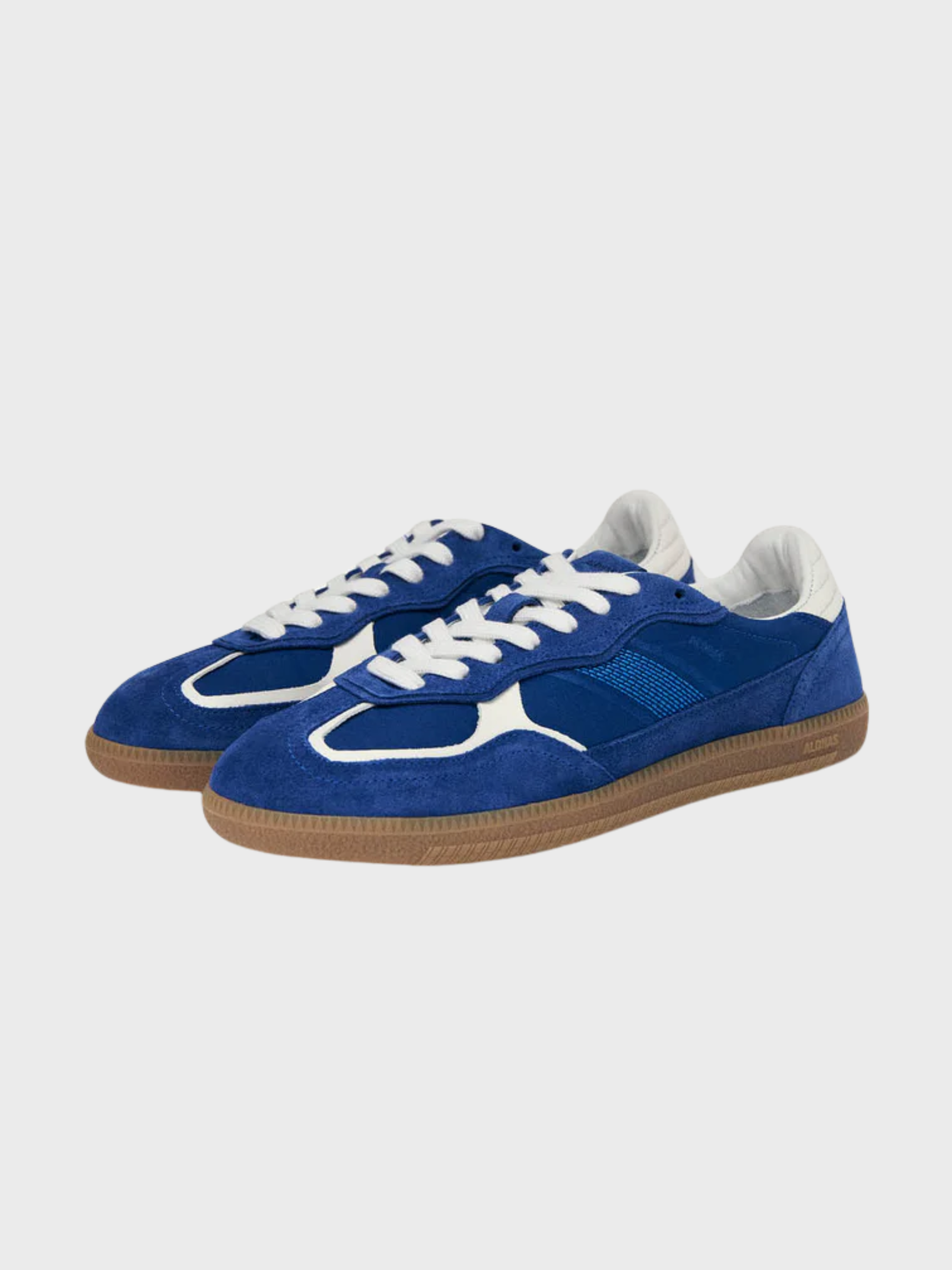 ALOHAS Tb. 490 Rife Sheen Blue Leather Sneakers-Sneakers-West of Woodward Boutique-Vancouver-Canada