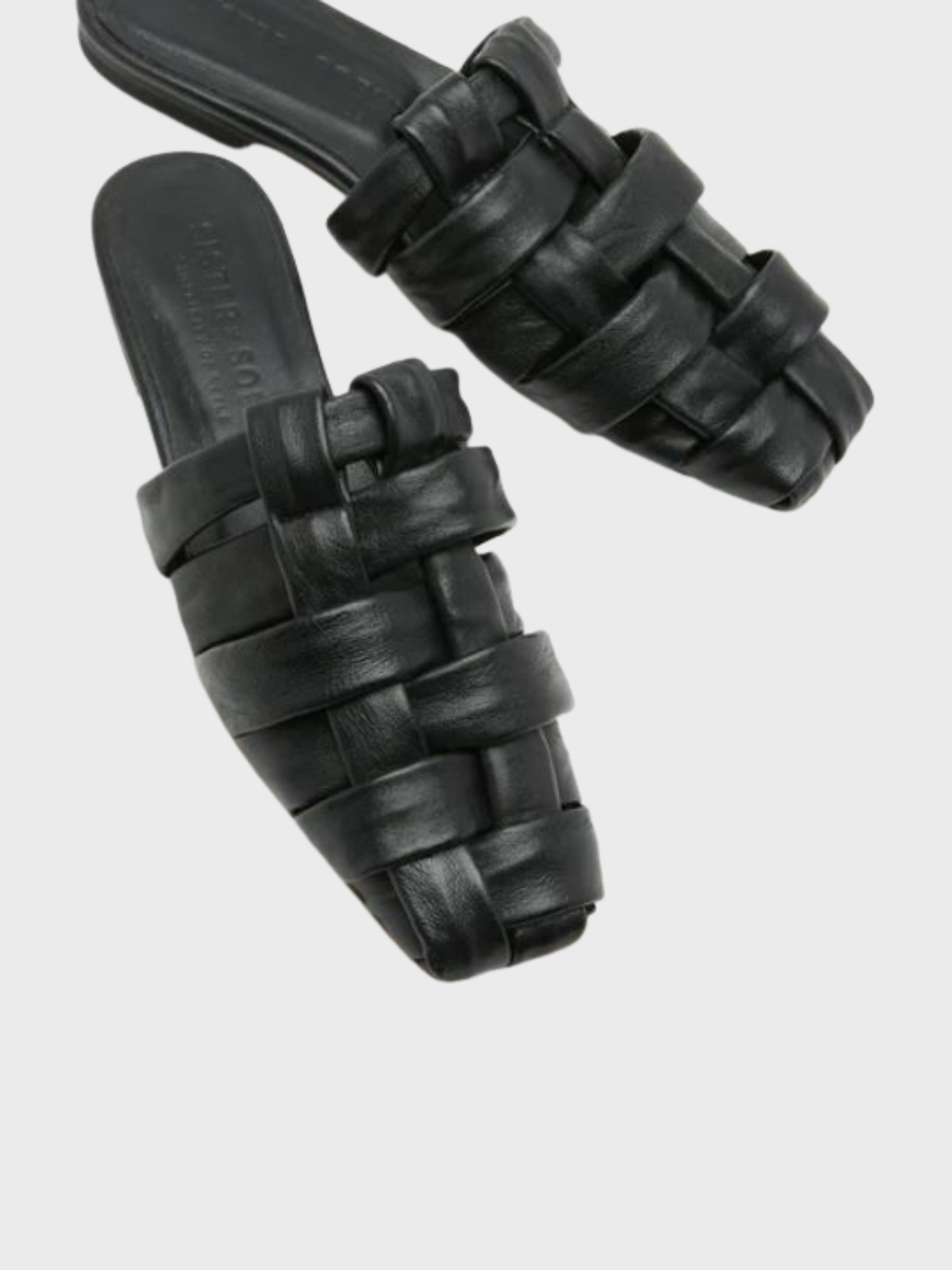 Sister Soeur Carmen Flats Black Leather-Shoes-West of Woodward Boutique-Vancouver-Canada