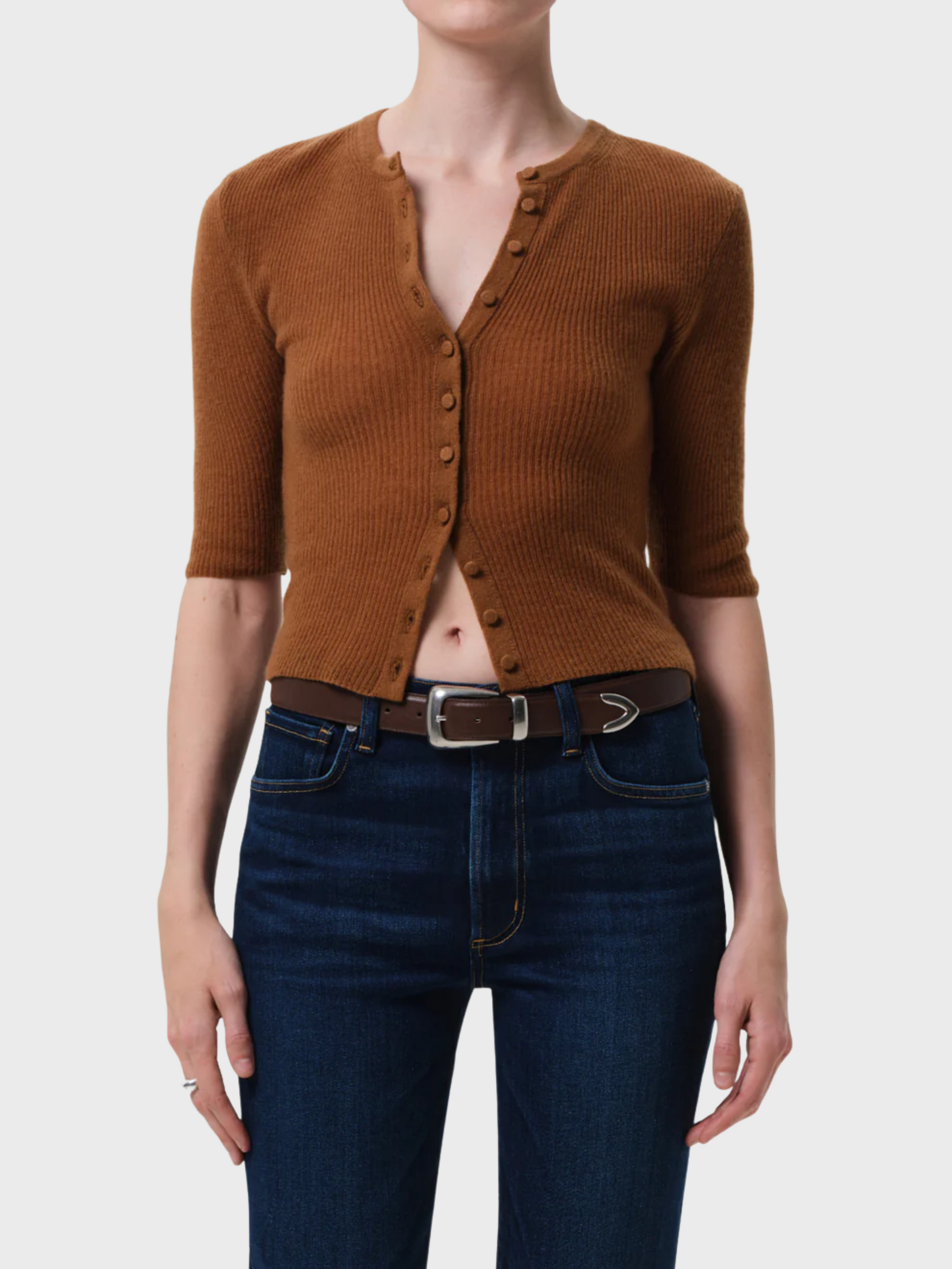 COH Tabitha Cardigan Honey-Sweaters-West of Woodward Boutique-Vancouver-Canada