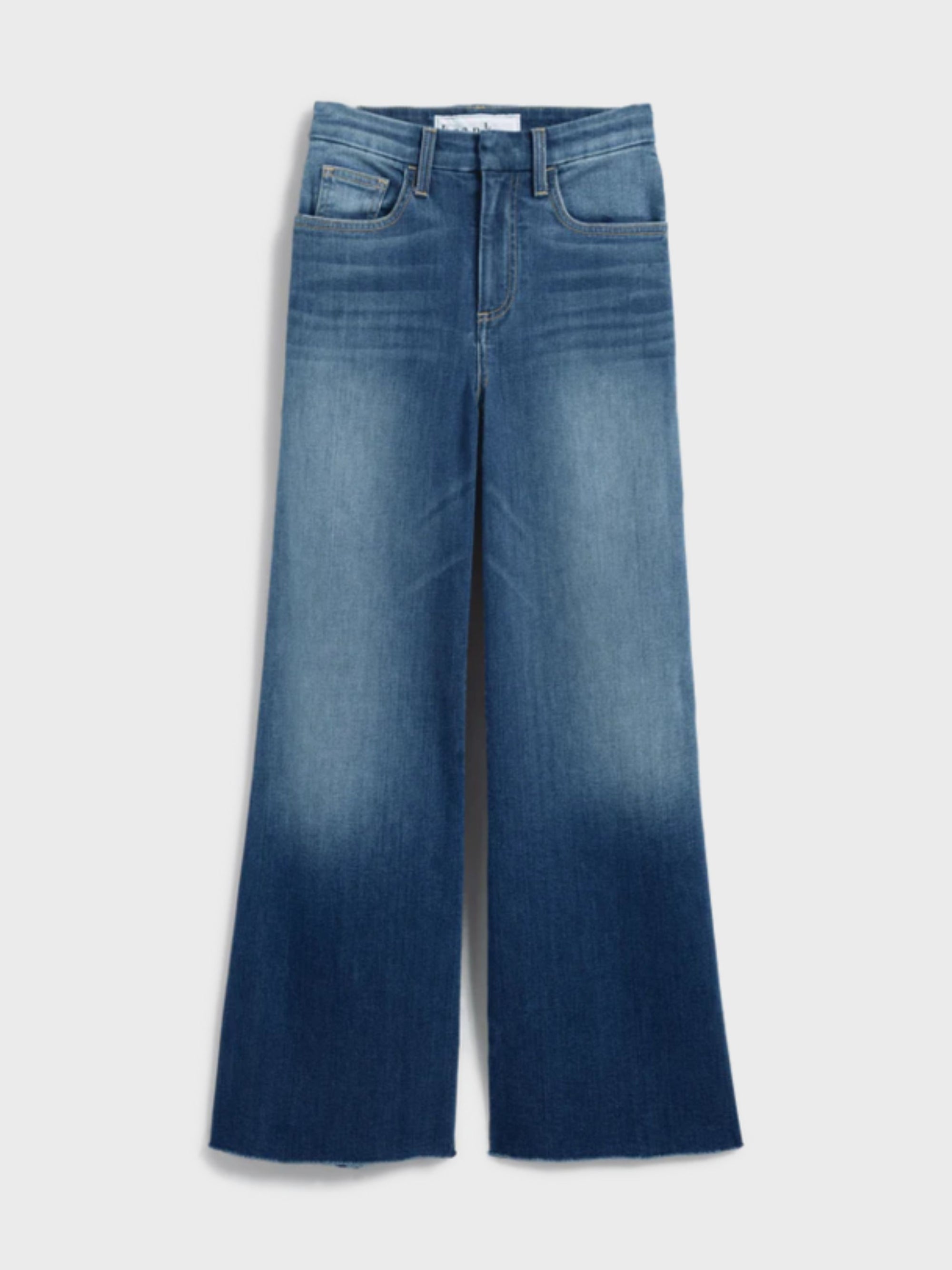 Frank & Eileen Galway Wide Leg Jean 1999 Blue Wash-Denim-West of Woodward Boutique-Vancouver-Canada