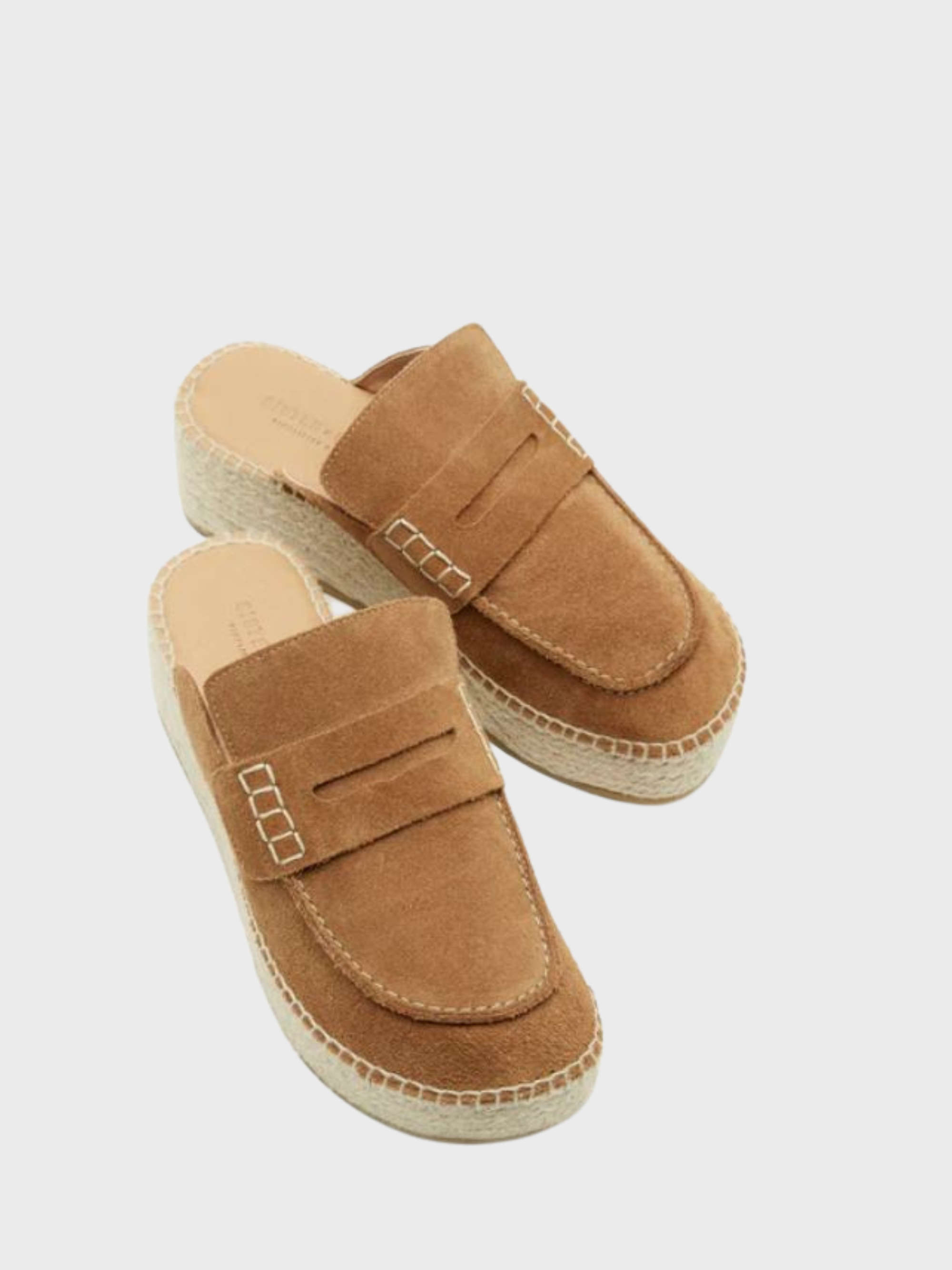 Sister Soeur Finley Espadrille Loafer Tan Suede-Sneakers-West of Woodward Boutique-Vancouver-Canada