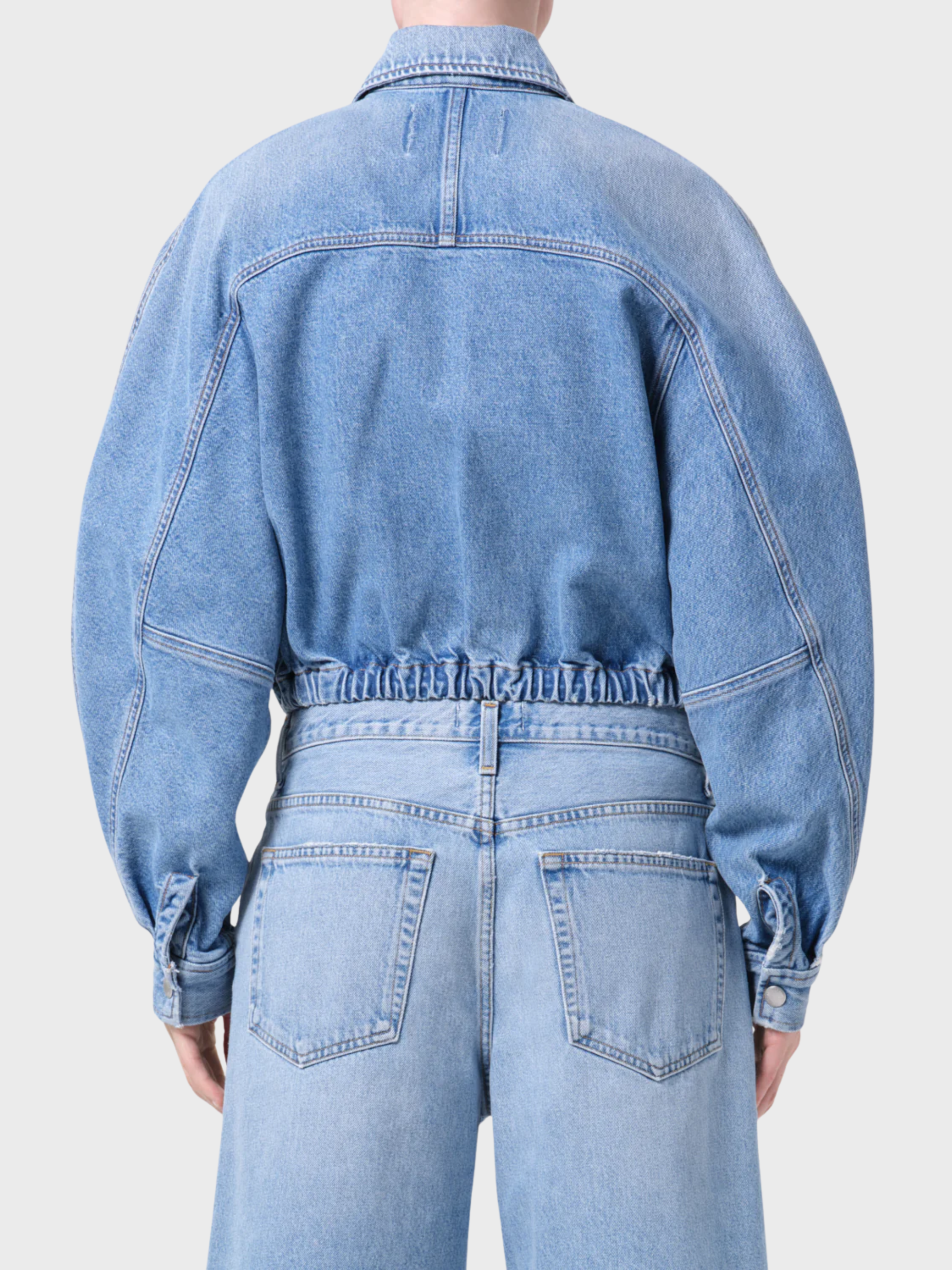 Agolde Dixon Cocoon Bomber Outbreak-Jackets-West of Woodward Boutique-Vancouver-Canada