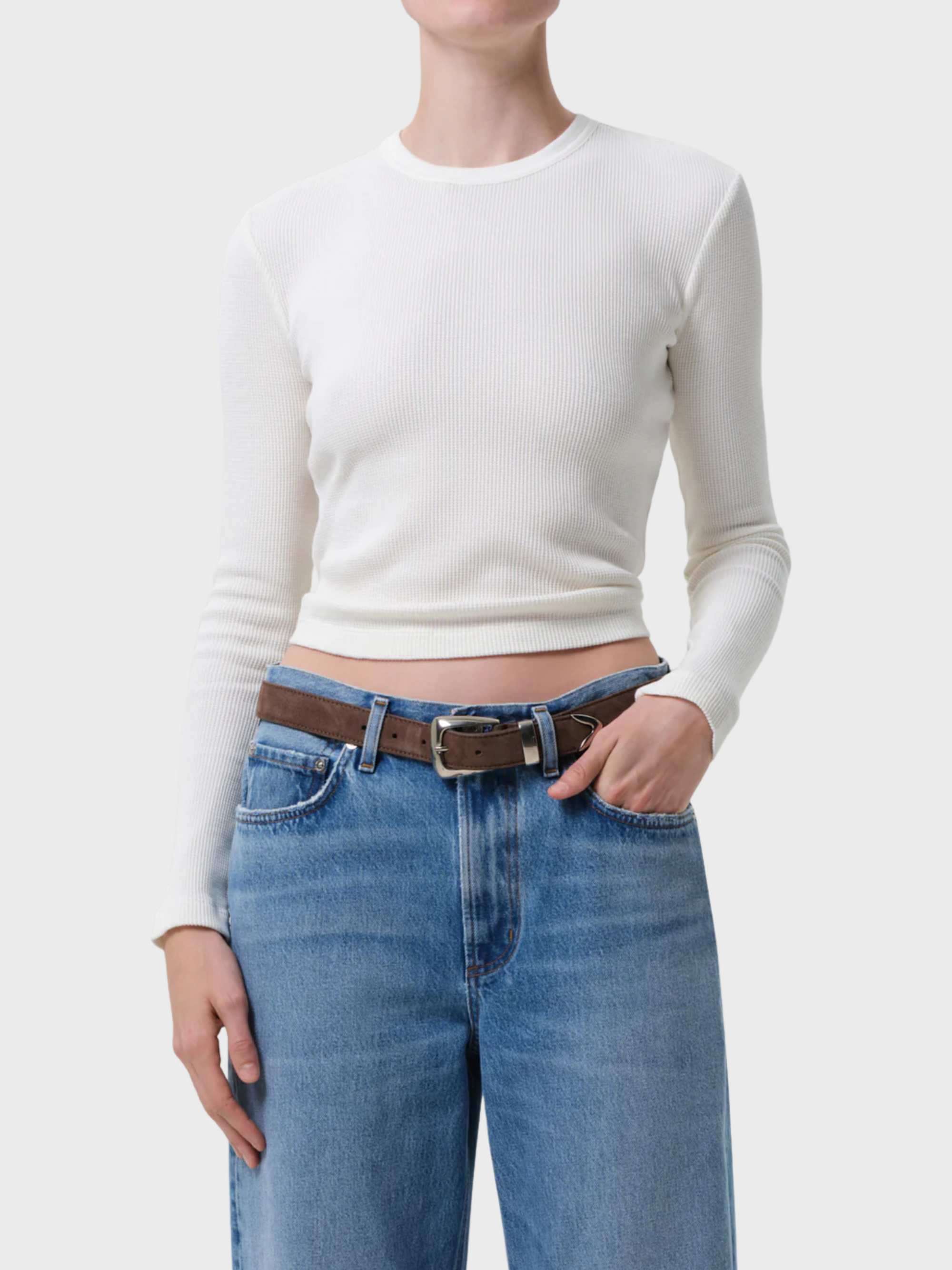 COH Pilar Crewneck Pashmina-T-Shirts-West of Woodward Boutique-Vancouver-Canada