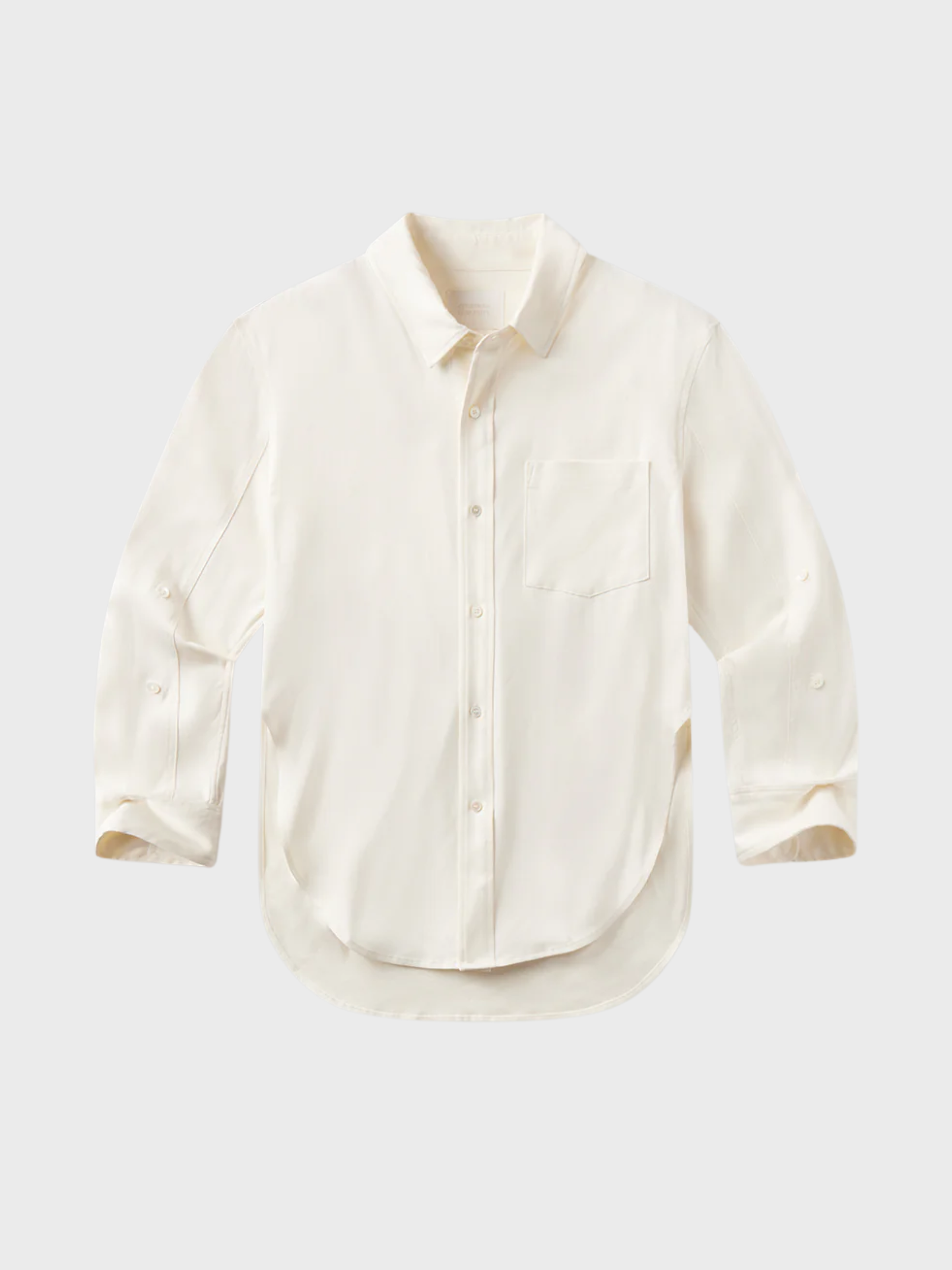 COH Kayla Button Up Shirt Portofino Twill Moonlight-Shirts-West of Woodward Boutique-Vancouver-Canada