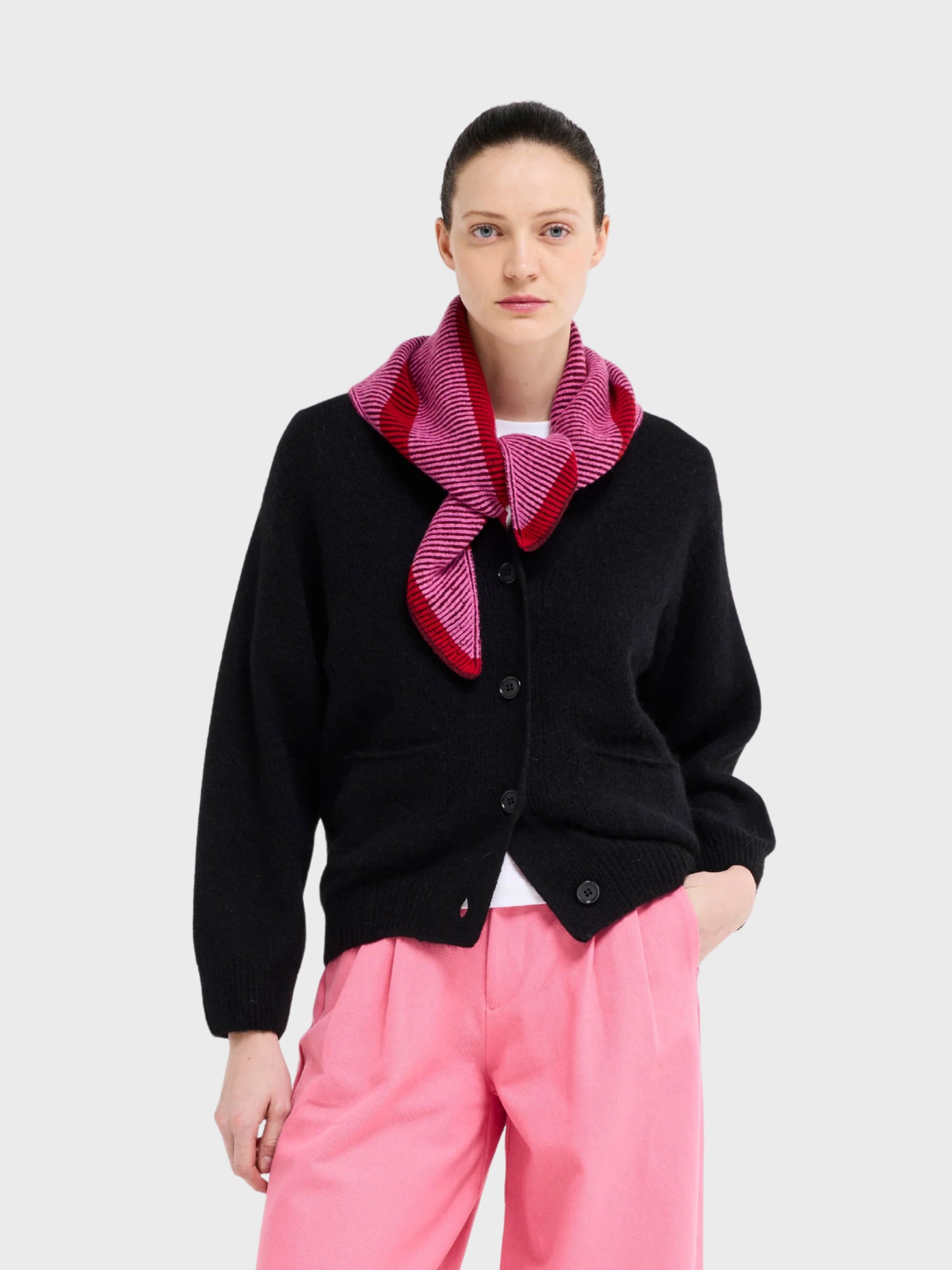 Our Sister Dolphin Cardigan Black-Sweaters-West of Woodward Boutique-Vancouver-Canada