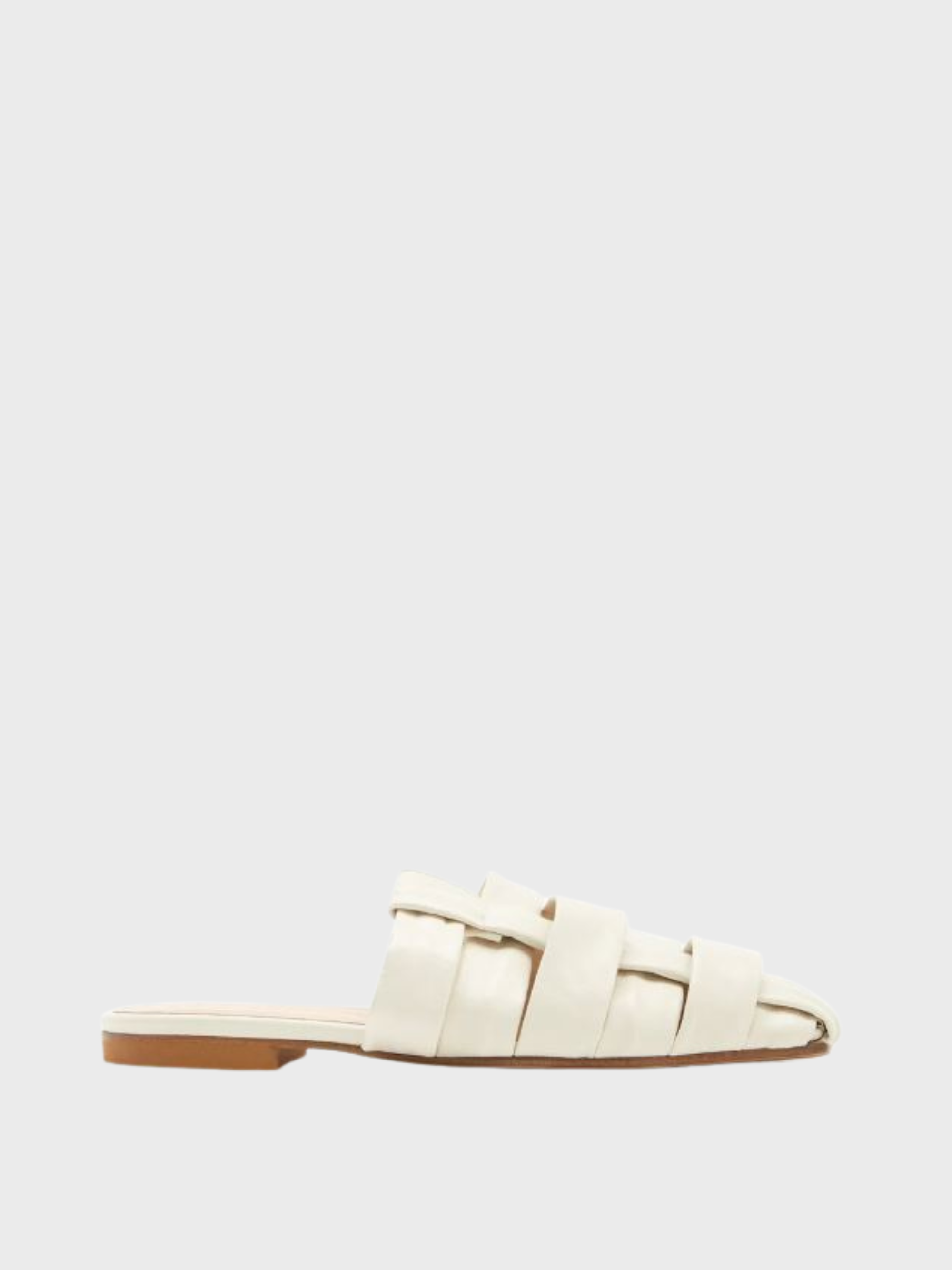 Sister Soeur Carmen Flats Cream Leather-Shoes-West of Woodward Boutique-Vancouver-Canada