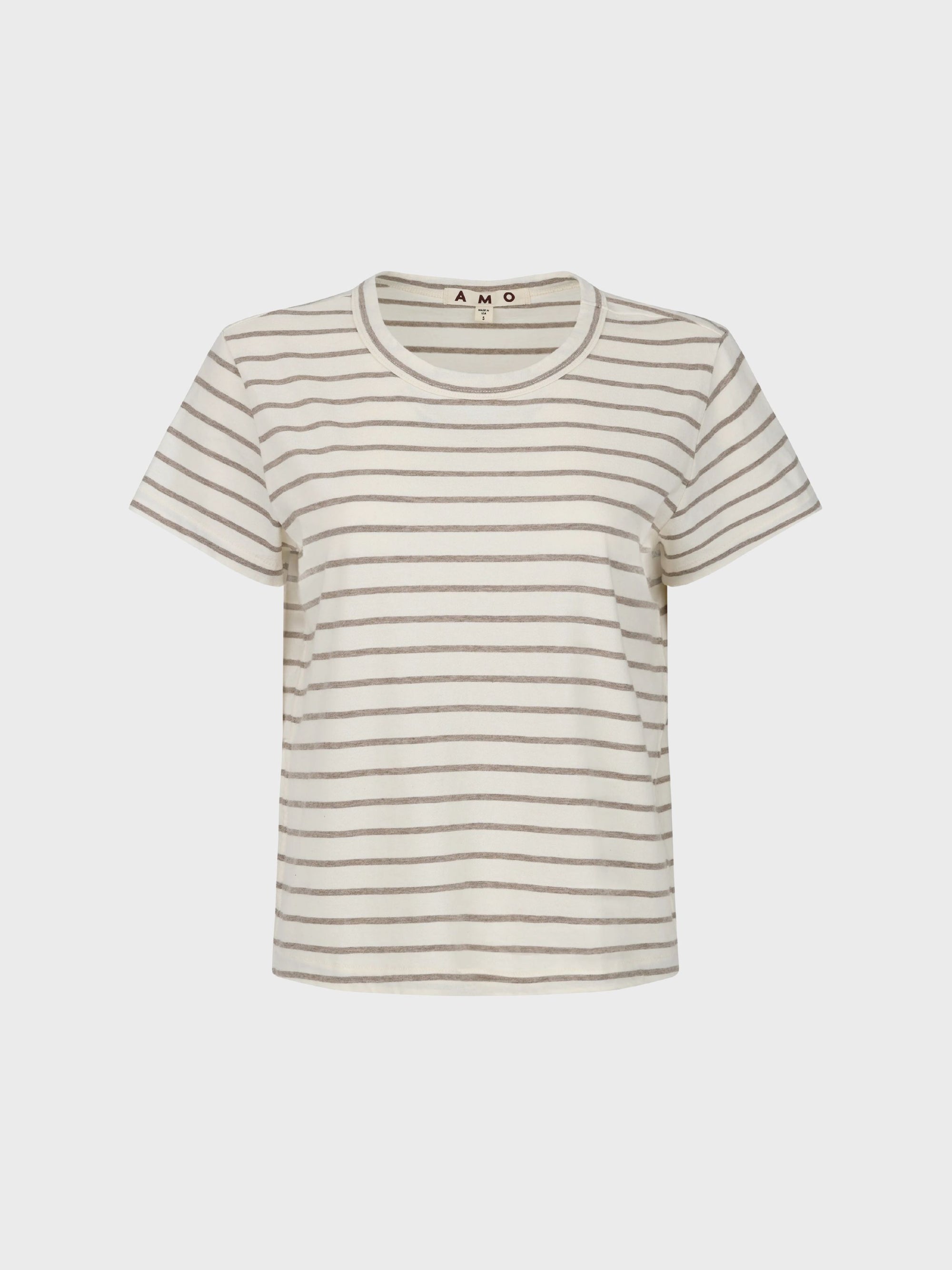 AMO Lovey Tee Natural Haze-T-Shirts-West of Woodward Boutique-Vancouver-Canada