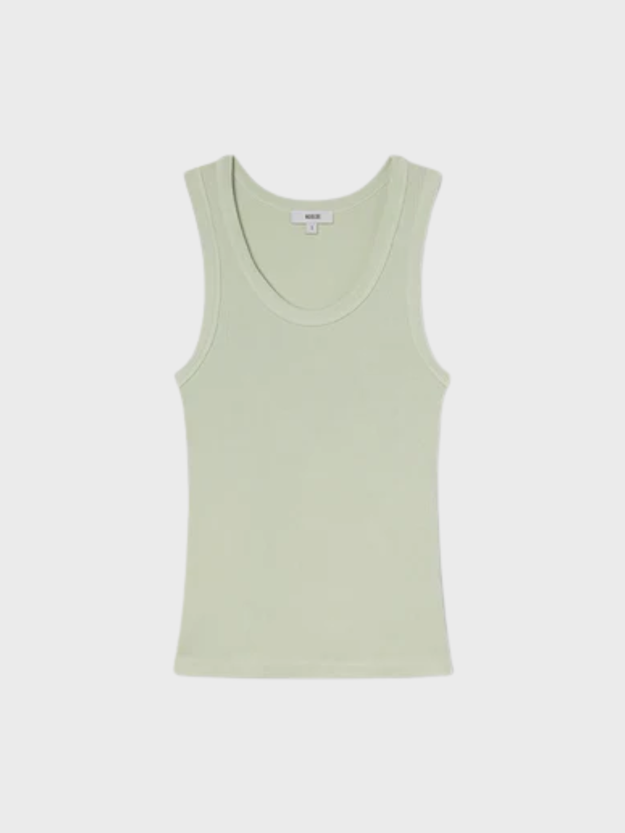 Agolde Poppy Tank Mint Cream-T-Shirts-West of Woodward Boutique-Vancouver-Canada