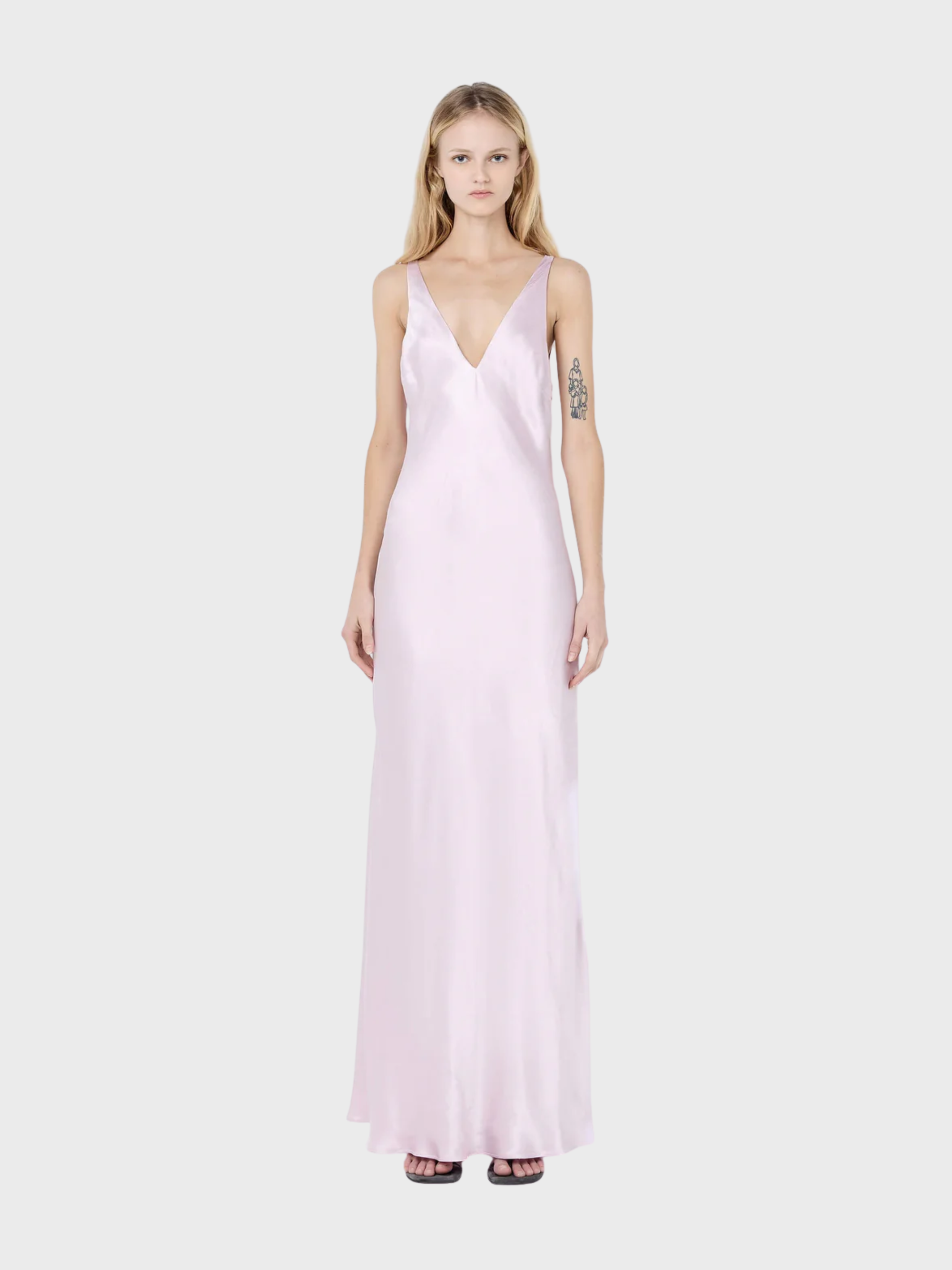 Bec + Bridge Florence V Neck Maxi Dress Ballet-Dresses-West of Woodward Boutique-Vancouver-Canada