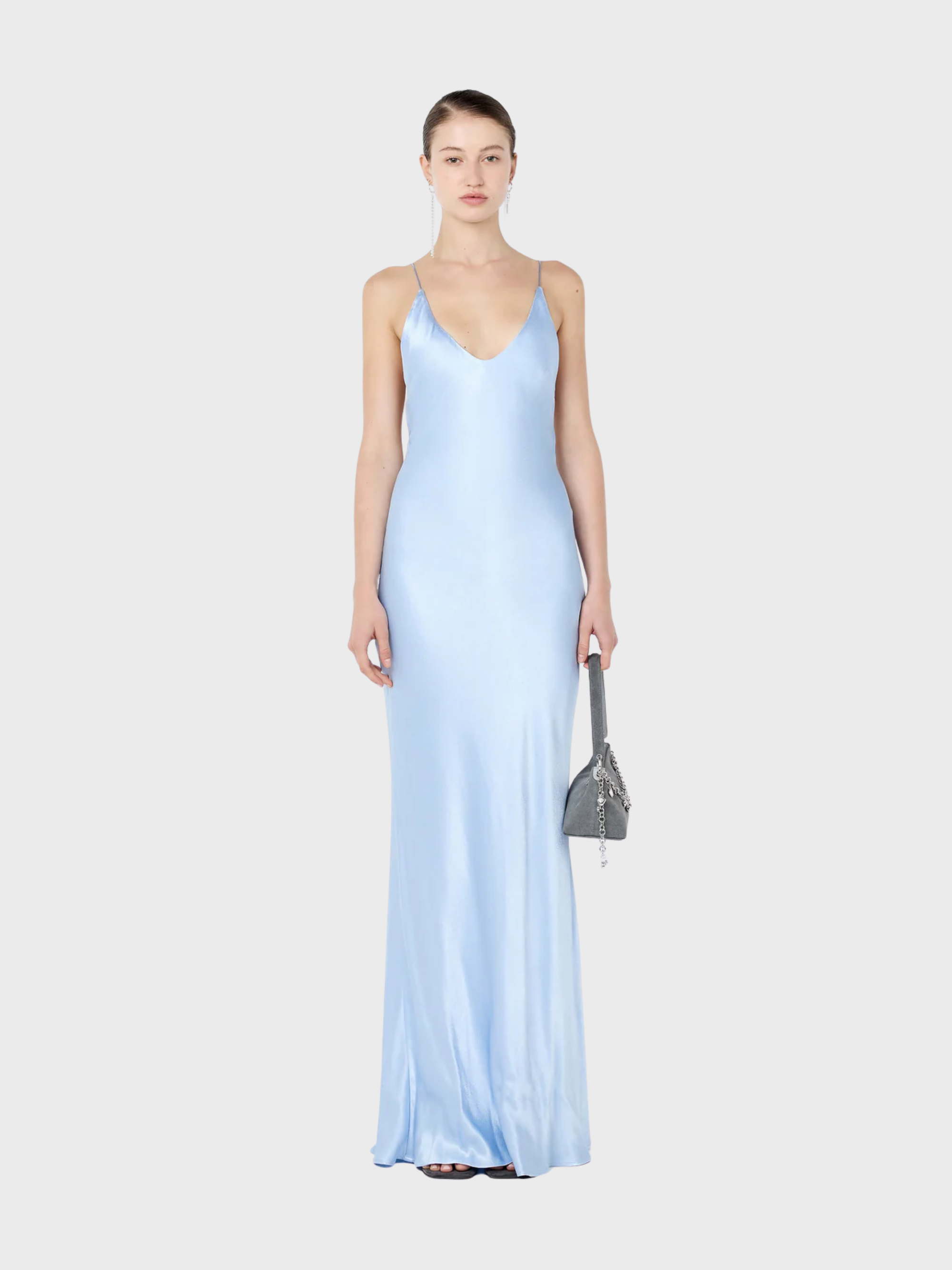 Bec + Bridge Florence Scoop Maxi Dress Mineral Blue-Dresses-West of Woodward Boutique-Vancouver-Canada