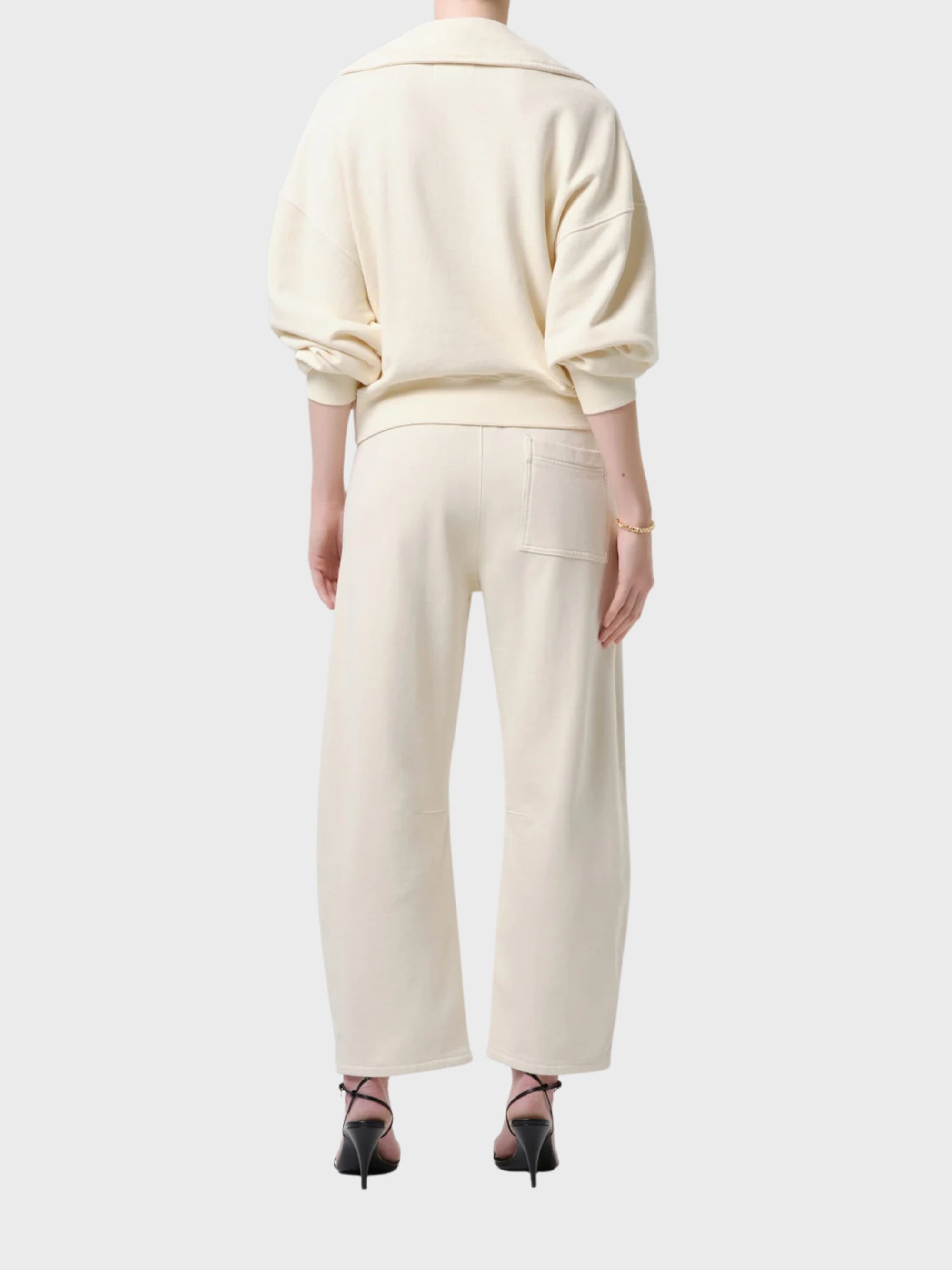 COH Freya Sweatpant Cream-Sweatshirts-West of Woodward Boutique-Vancouver-Canada