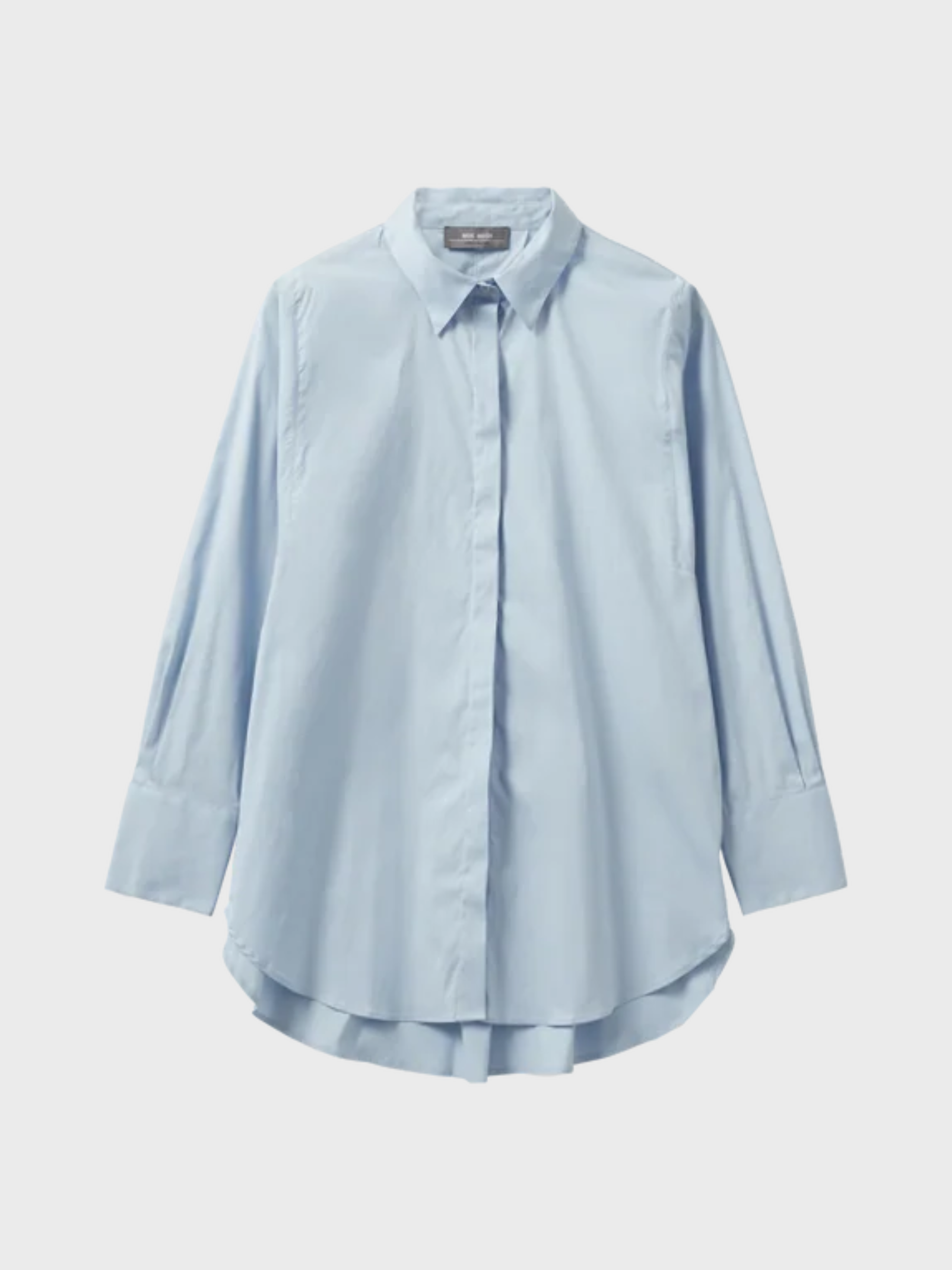 Mos Mosh Enola Button Up Shirt Light Blue
