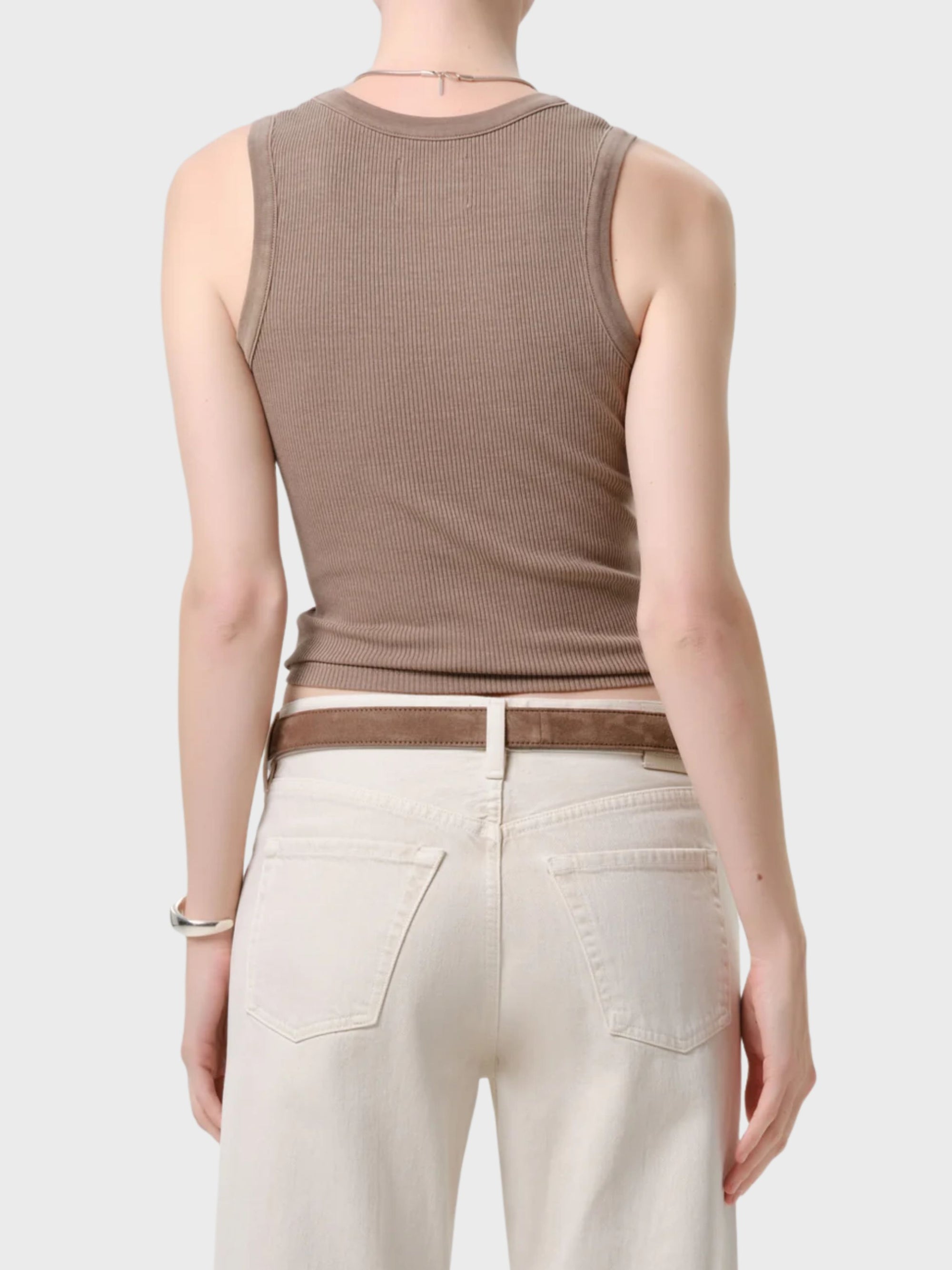COH Nova Tank Top Cocoa-T-Shirts-West of Woodward Boutique-Vancouver-Canada