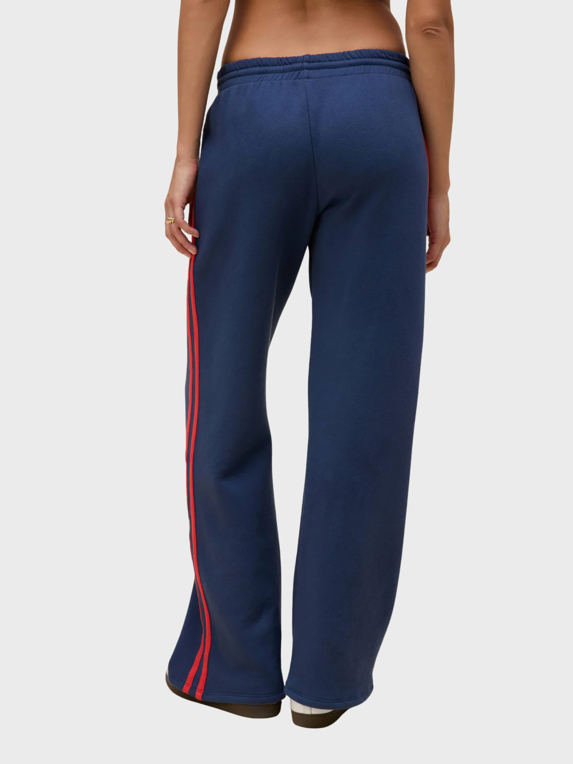Daydreamer Solid Track Pant Navy-Pants-West of Woodward Boutique-Vancouver-Canada