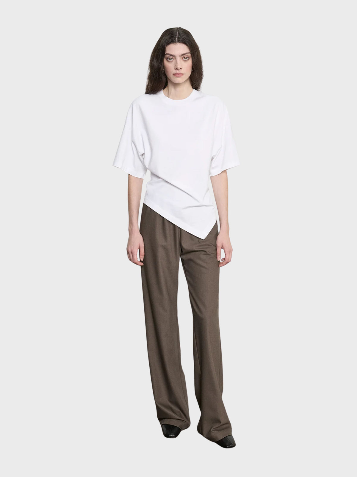 Enza Costa Everywhere Pant Brown Heather