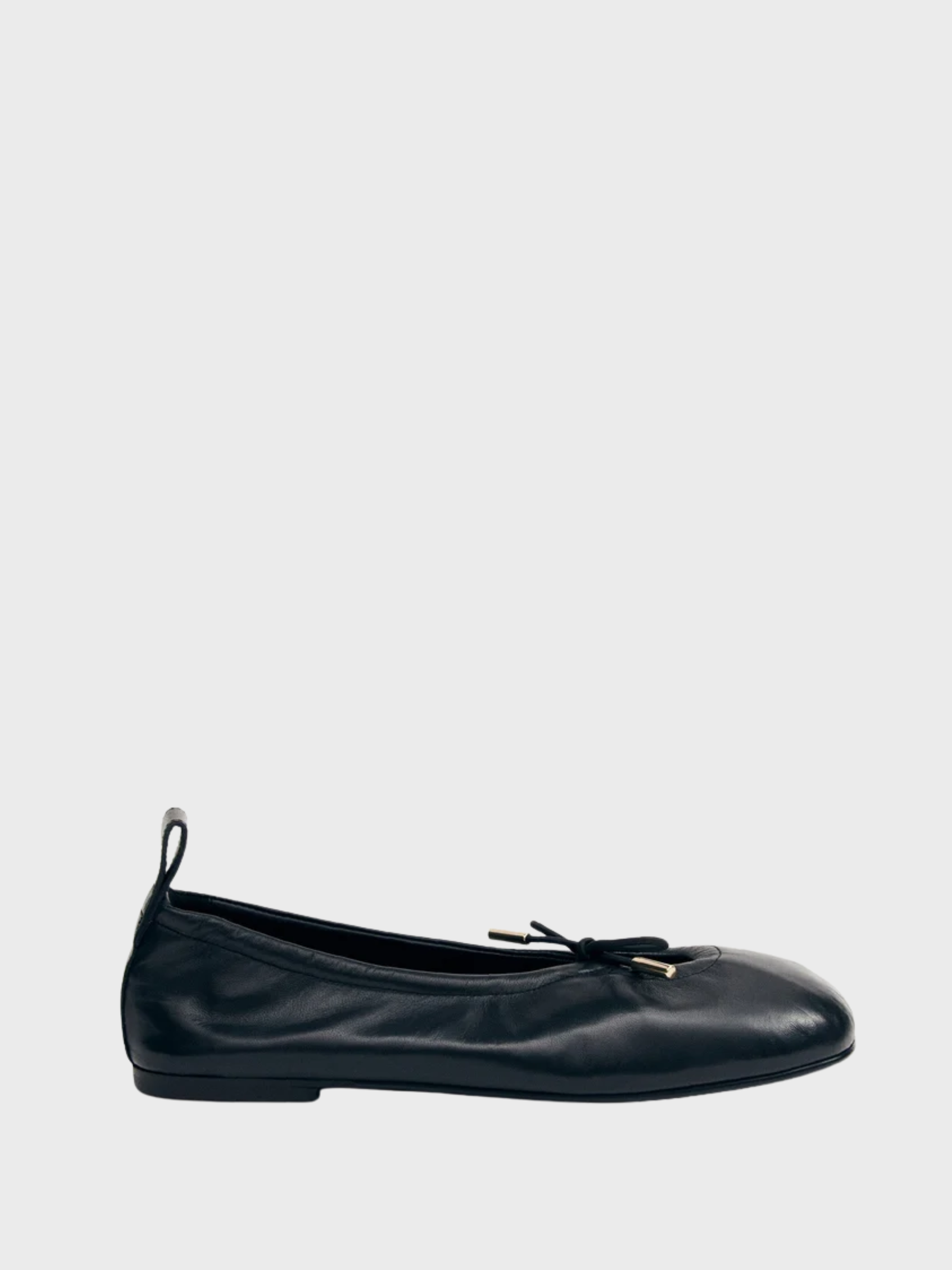 ALOHAS Rosalind Leather Ballet Flats Black-Sneakers-West of Woodward Boutique-Vancouver-Canada