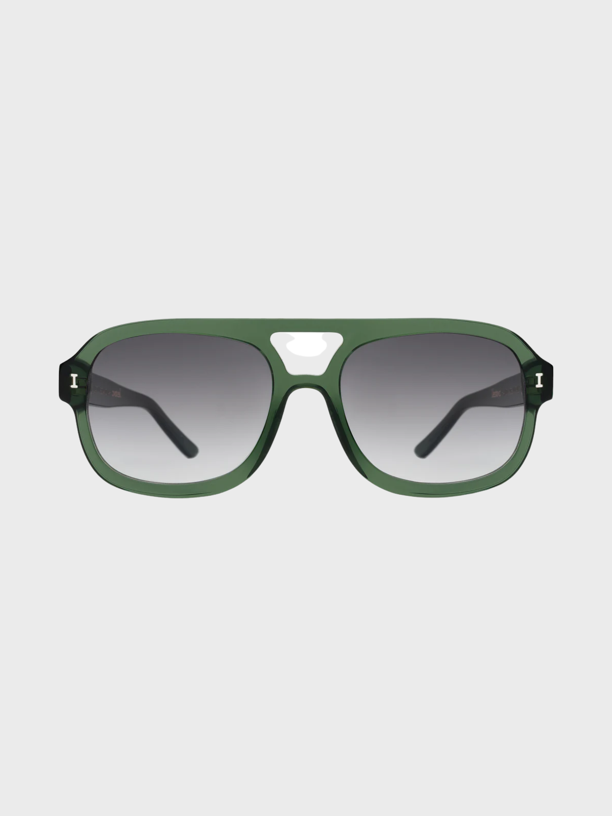 Illesteva Memphis Pine Sunglasses Grey Gradient-Accessories-West of Woodward Boutique-Vancouver-Canada