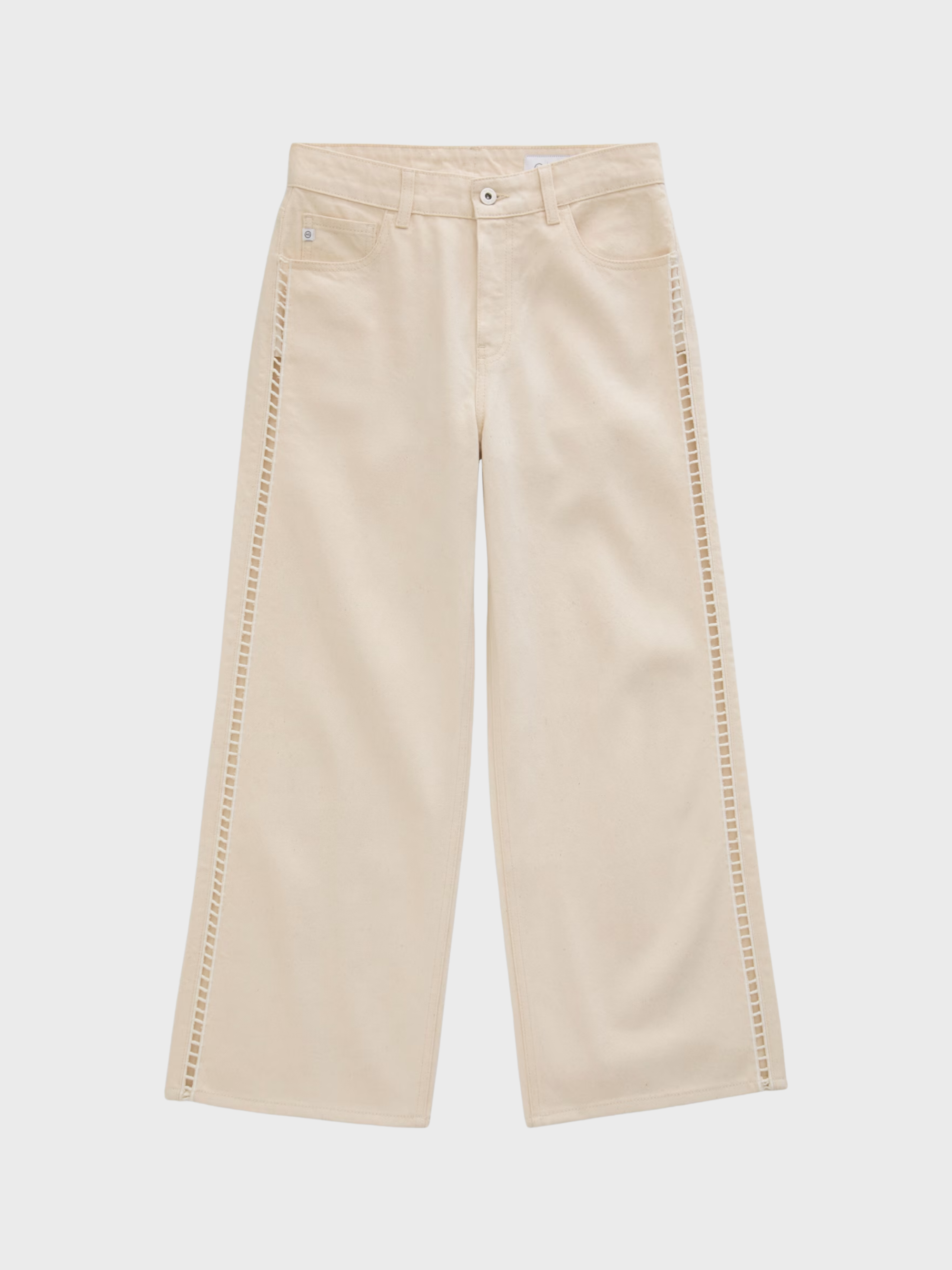 AG Saige Wide Leg Crop Denim Jeans Fresh Air-Denim-West of Woodward Boutique-Vancouver-Canada
