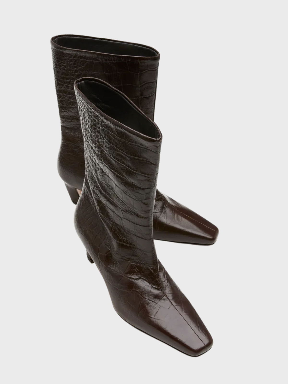 Sister Soeur Logan Boot Dark Brown Leather-Shoes-West of Woodward Boutique-Vancouver-Canada