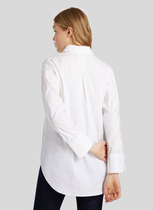 Mos Mosh Winola Shirt- White-Shirts-West of Woodward Boutique-Vancouver-Canada