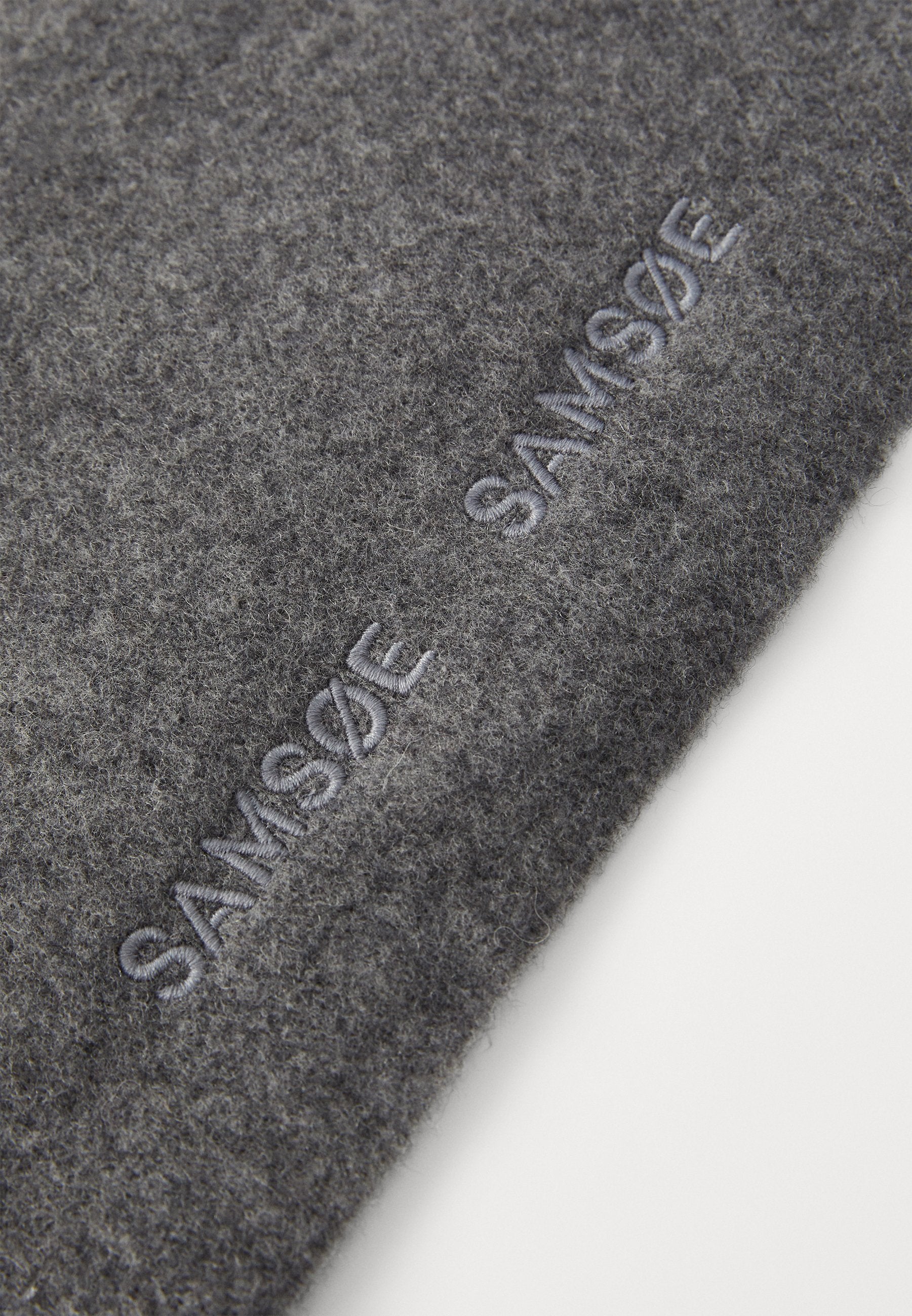 Samsoe Jolly Scarf Grey Melange-Accessories-West of Woodward Boutique-Vancouver-Canada
