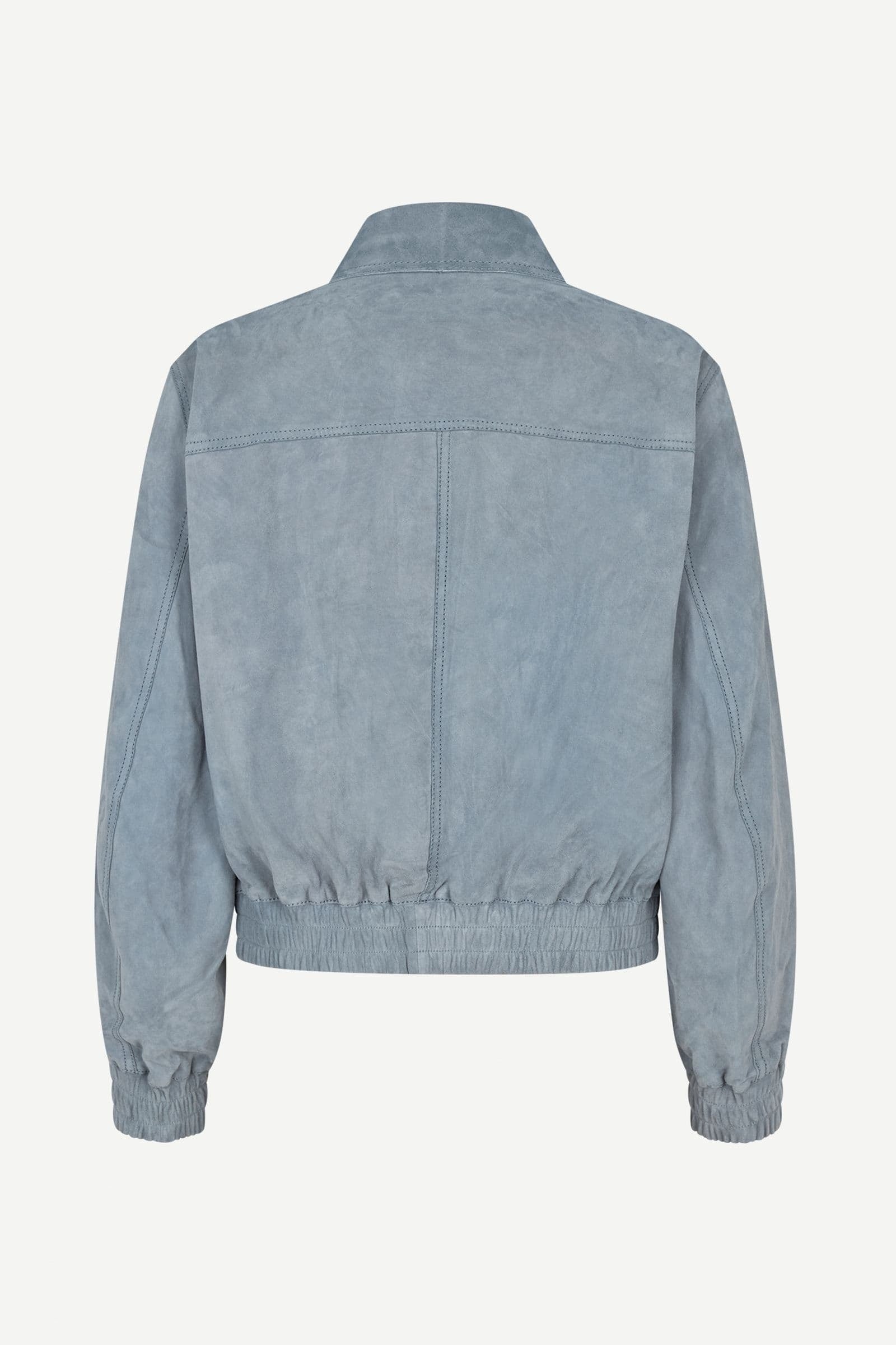 Samsoe Saffy Bomber Jacket Surf Spray-Jackets-West of Woodward Boutique-Vancouver-Canada
