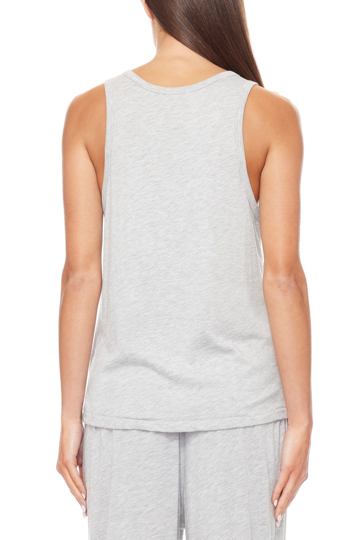 Eterne Loose Tank Heather Grey-T-Shirts-West of Woodward Boutique-Vancouver-Canada