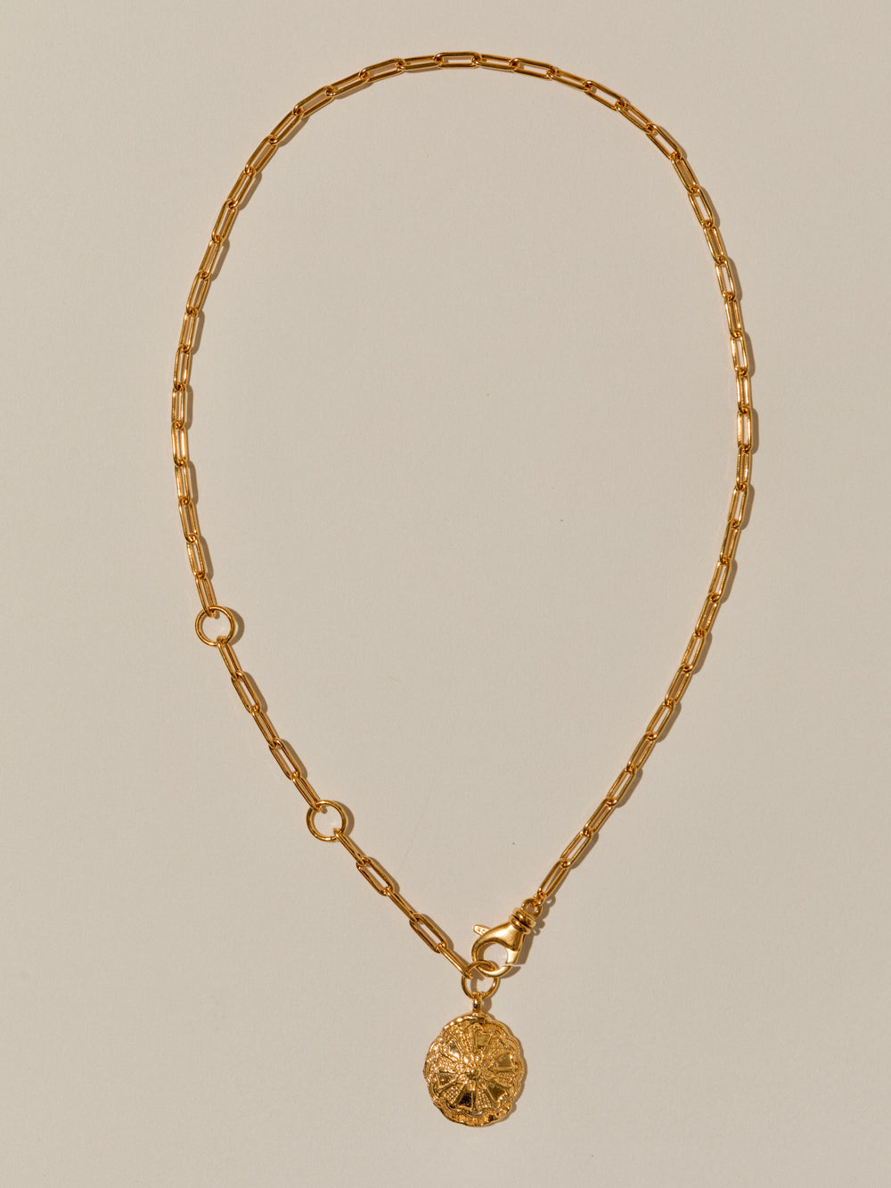 Pamela Card Trompe L'Oeil Necklace Gold Vermeil-Accessories-West of Woodward Boutique-Vancouver-Canada