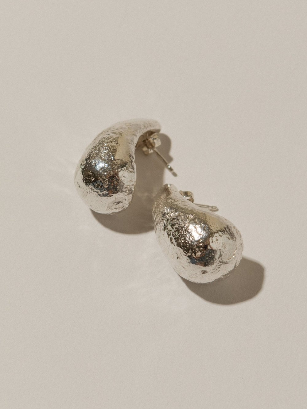 Pamela Card Baia Cannone Earrings Sterling Silver-Accessories-West of Woodward Boutique-Vancouver-Canada