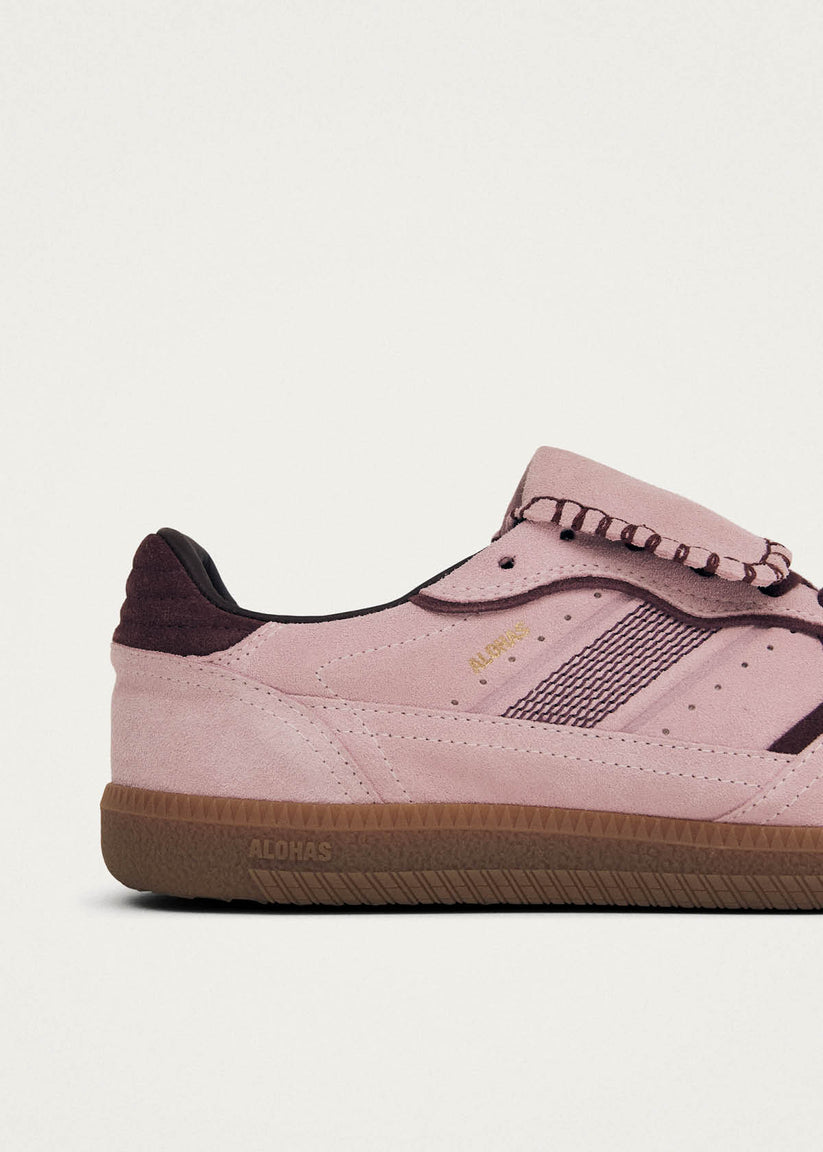 ALOHAS Tb. 490 Club Suede Pink Leather Sneakers-Sneakers-West of Woodward Boutique-Vancouver-Canada