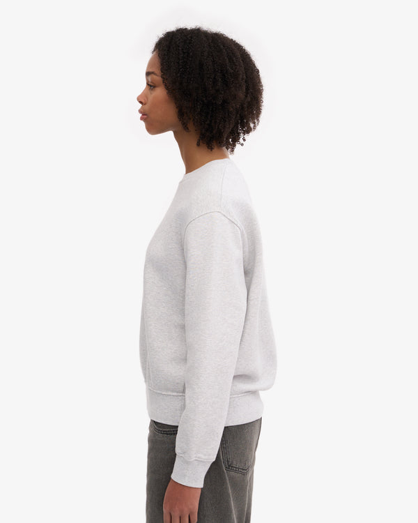 Colorful Standard Classic Organic Crew Snow Melange-Sweatshirts-West of Woodward Boutique-Vancouver-Canada