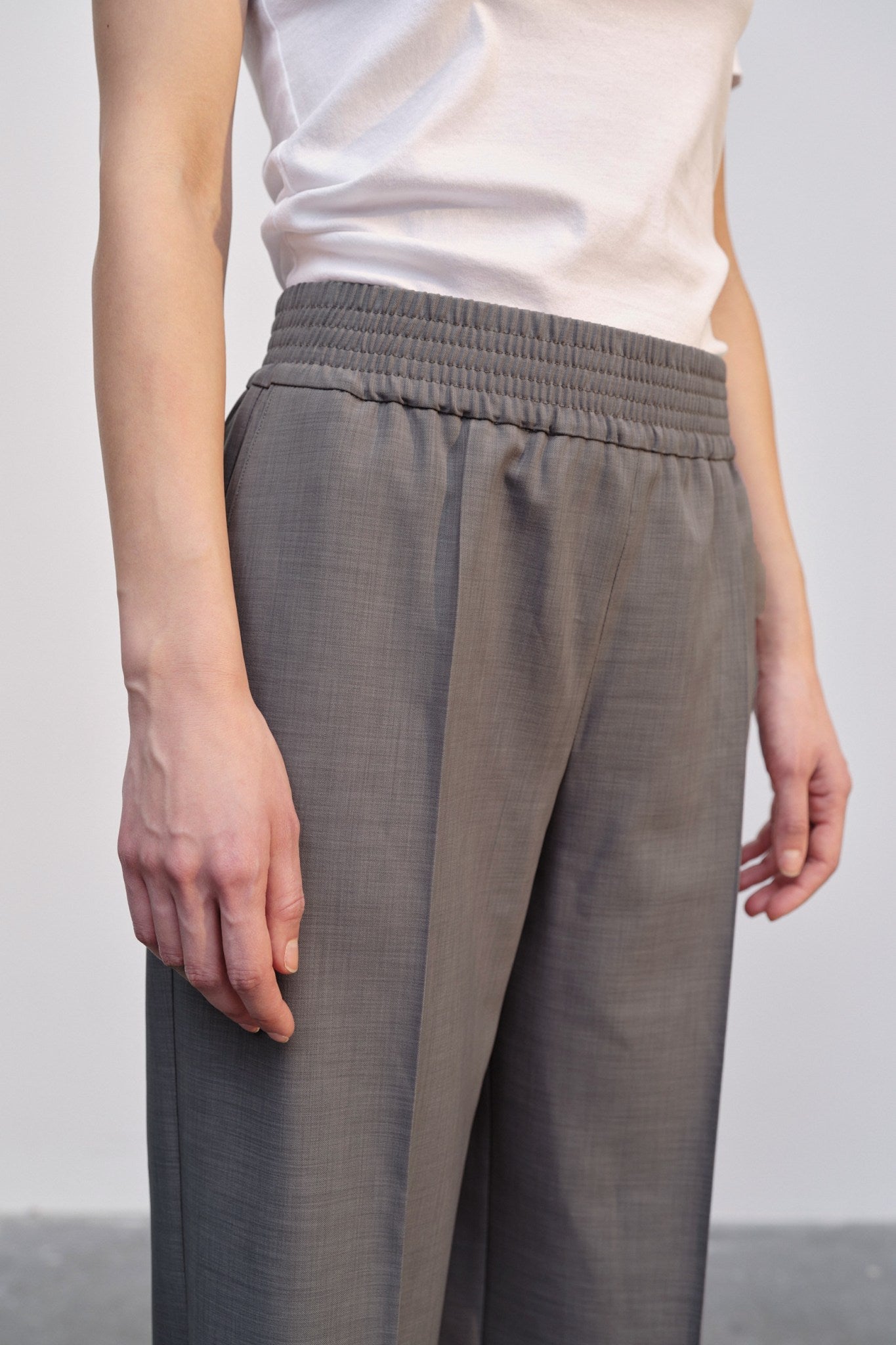 Herskind Pinky Pants Grey-Pants-West of Woodward Boutique-Vancouver-Canada