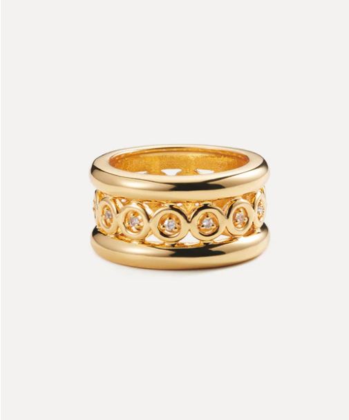 Aleyole Studio 54 Gold Ring-Accessories-West of Woodward Boutique-Vancouver-Canada