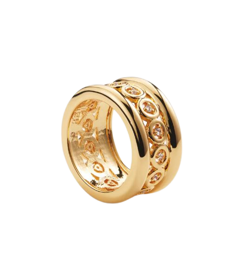 Aleyole Studio 54 Gold Ring-Accessories-West of Woodward Boutique-Vancouver-Canada