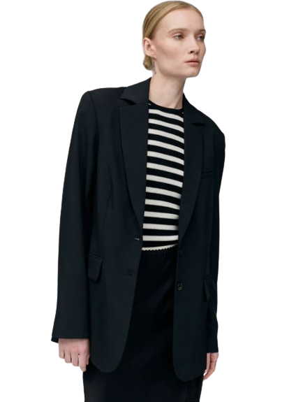 BH Mercy Blazer- Black-Jackets-West of Woodward Boutique-Vancouver-Canada