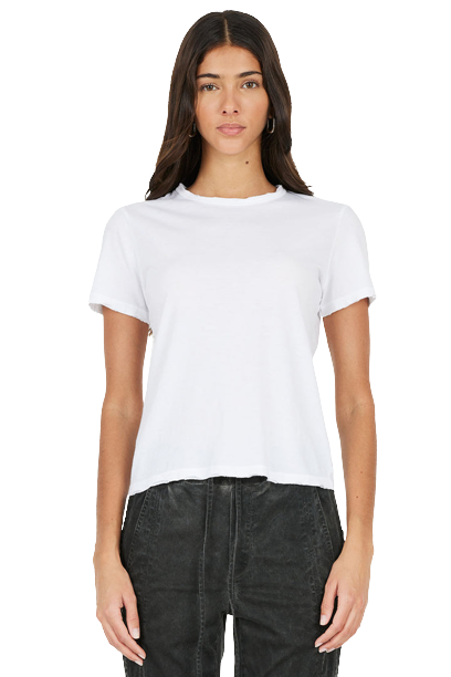 Cotton Citizen - Women's Standard Tee - White-T-Shirts-West of Woodward Boutique-Vancouver-Canada
