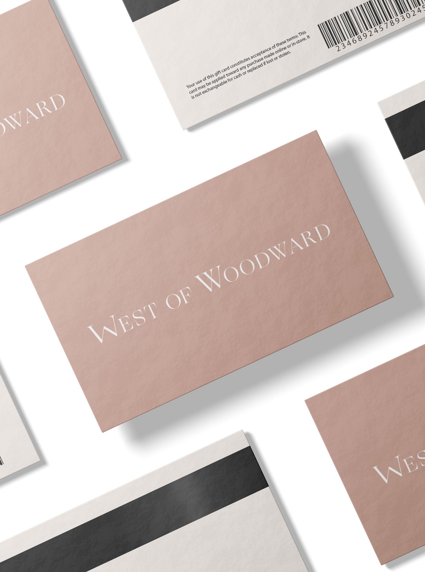 West of Woodward Gift Card-Gift Cards-West of Woodward Boutique-Vancouver-Canada